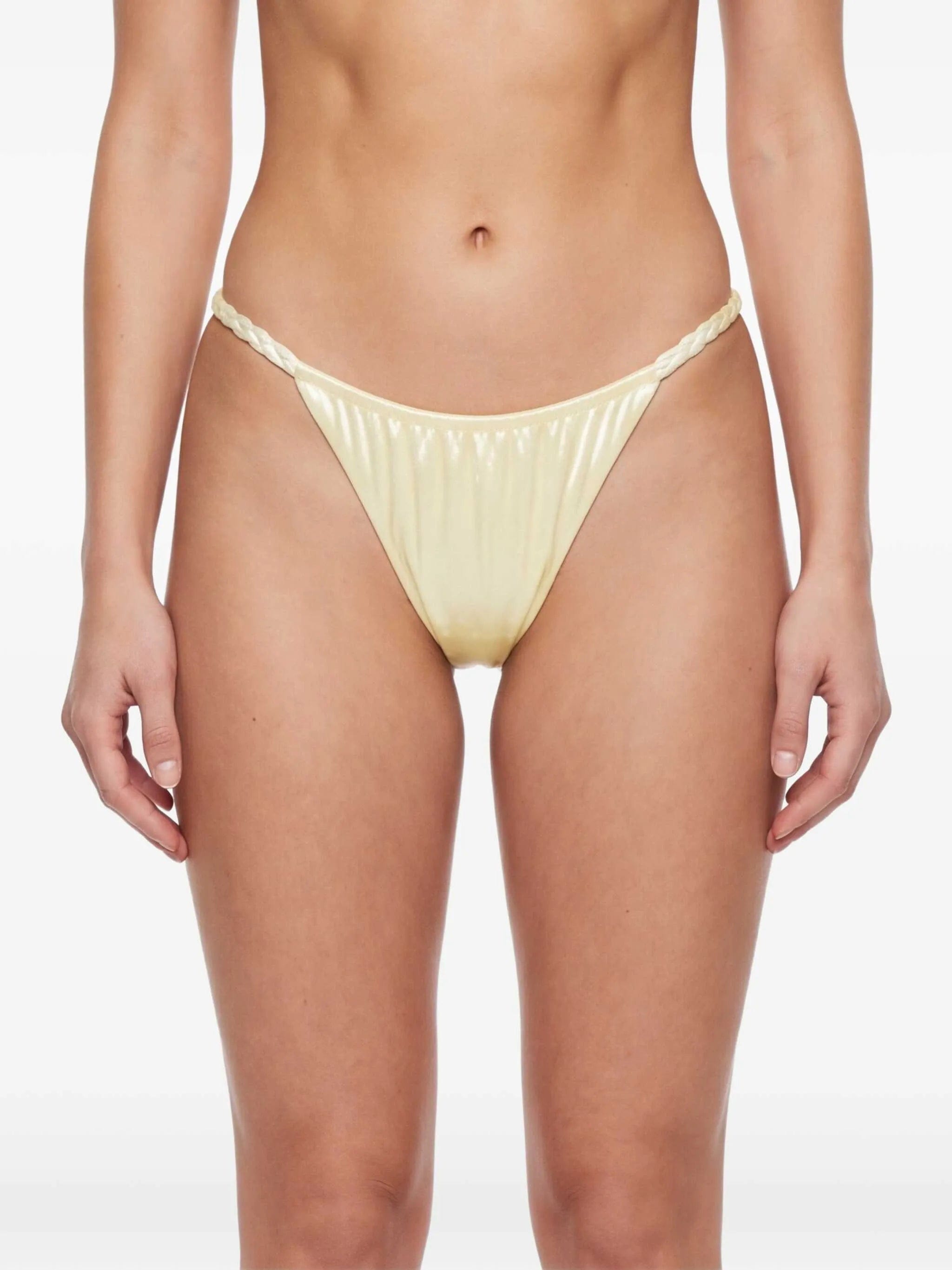 Isa Boulder twist strap bikini bottom