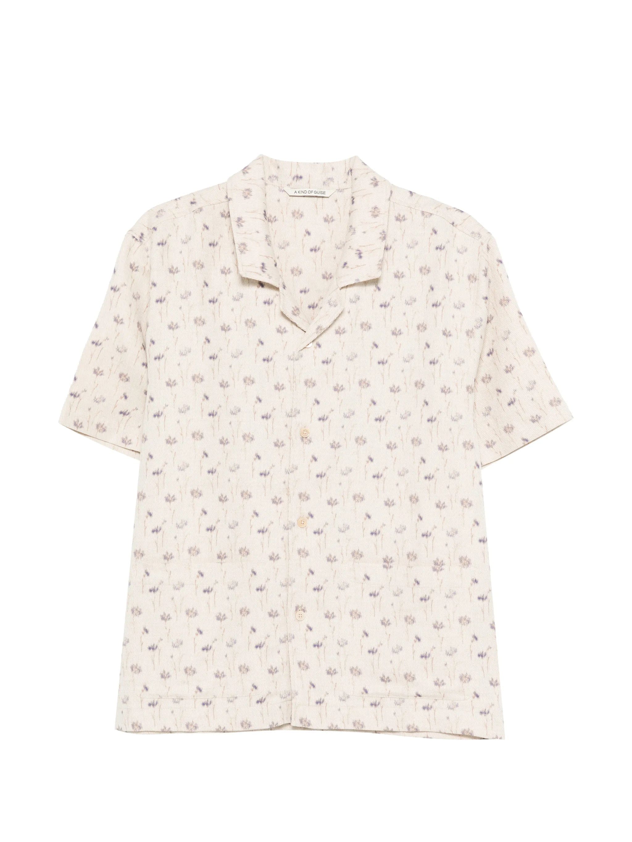 A Kind of Guise Salvi floral field short - sleeve shirt