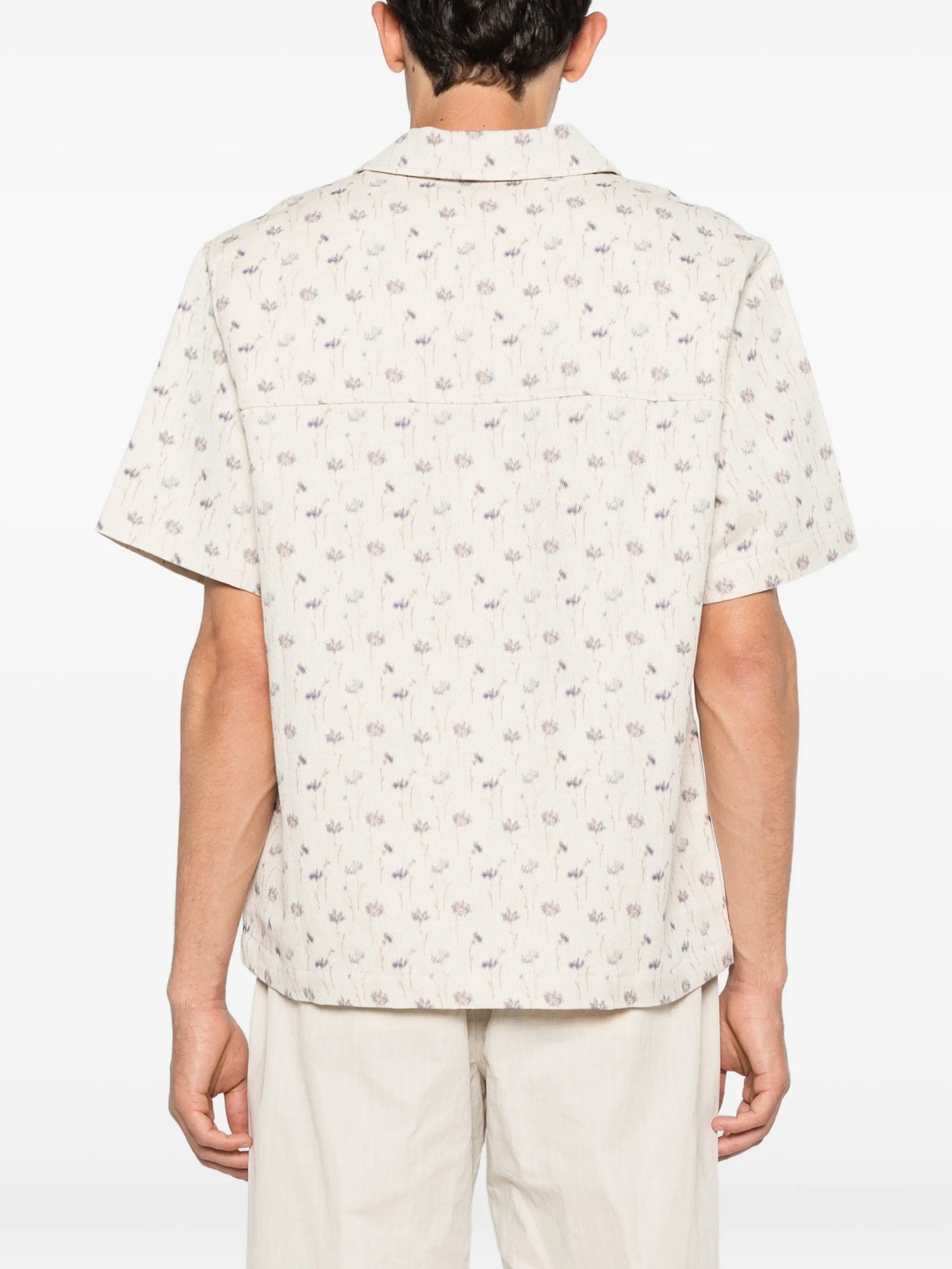 A Kind of Guise Salvi floral field short - sleeve shirt