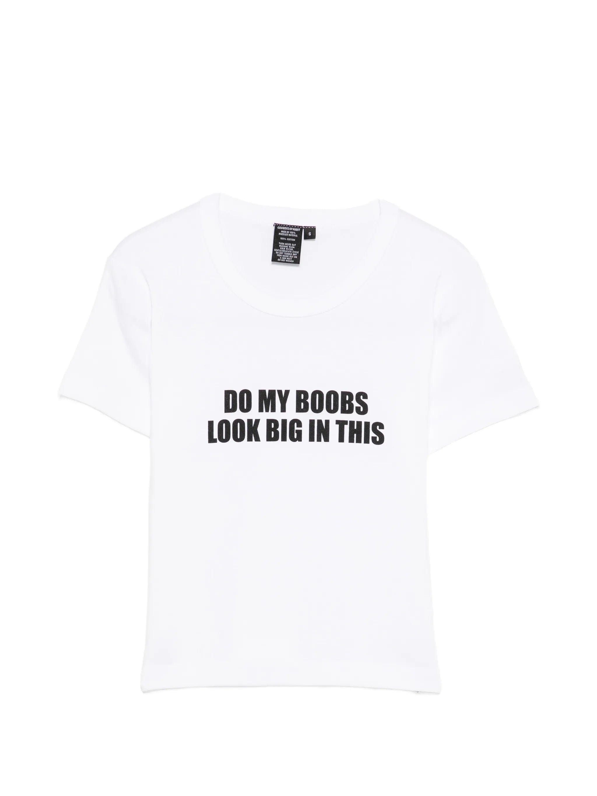 Cowboys of Habit lettering T - shirt