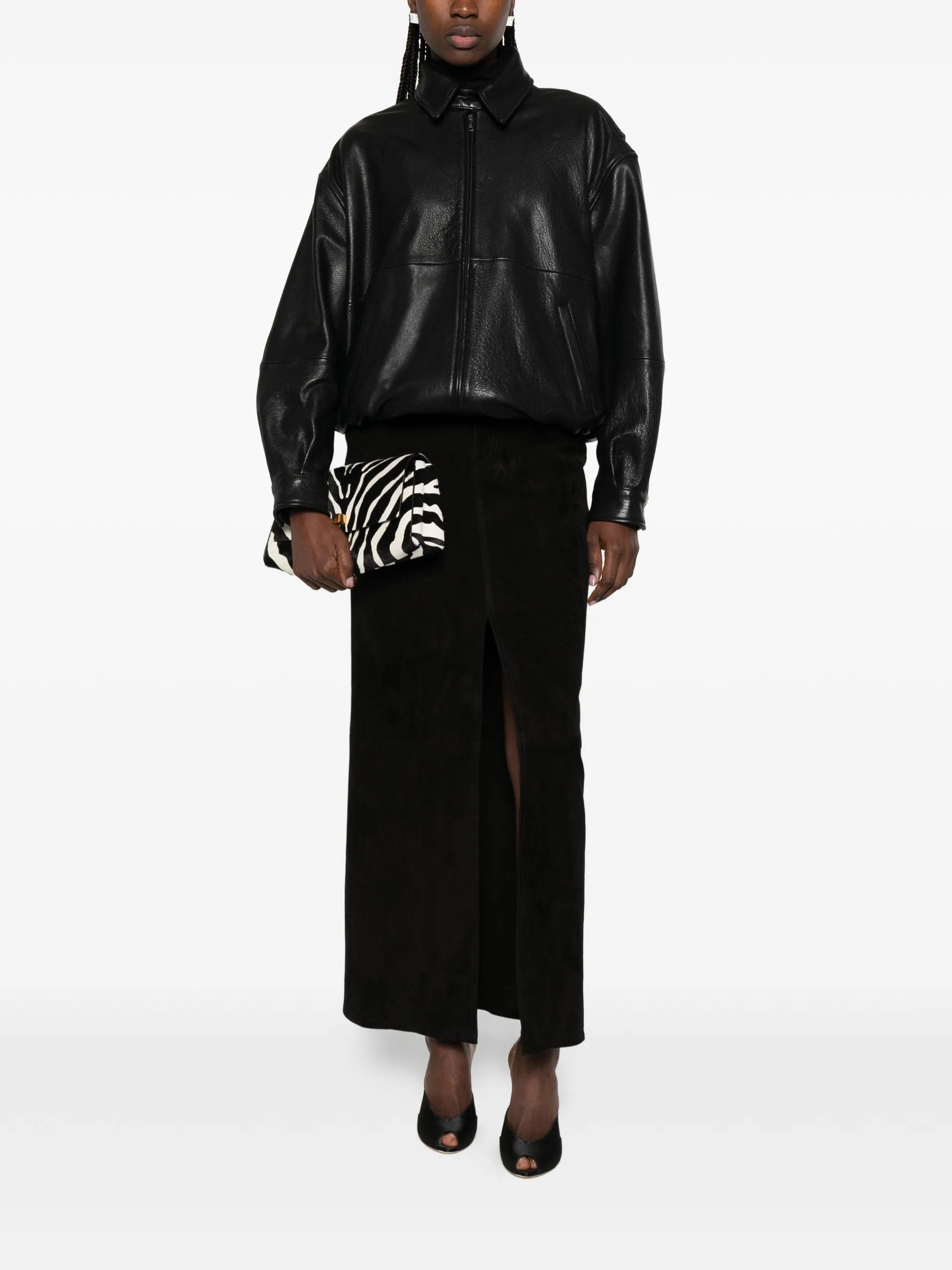 Nour Hammour Doran leather jacket