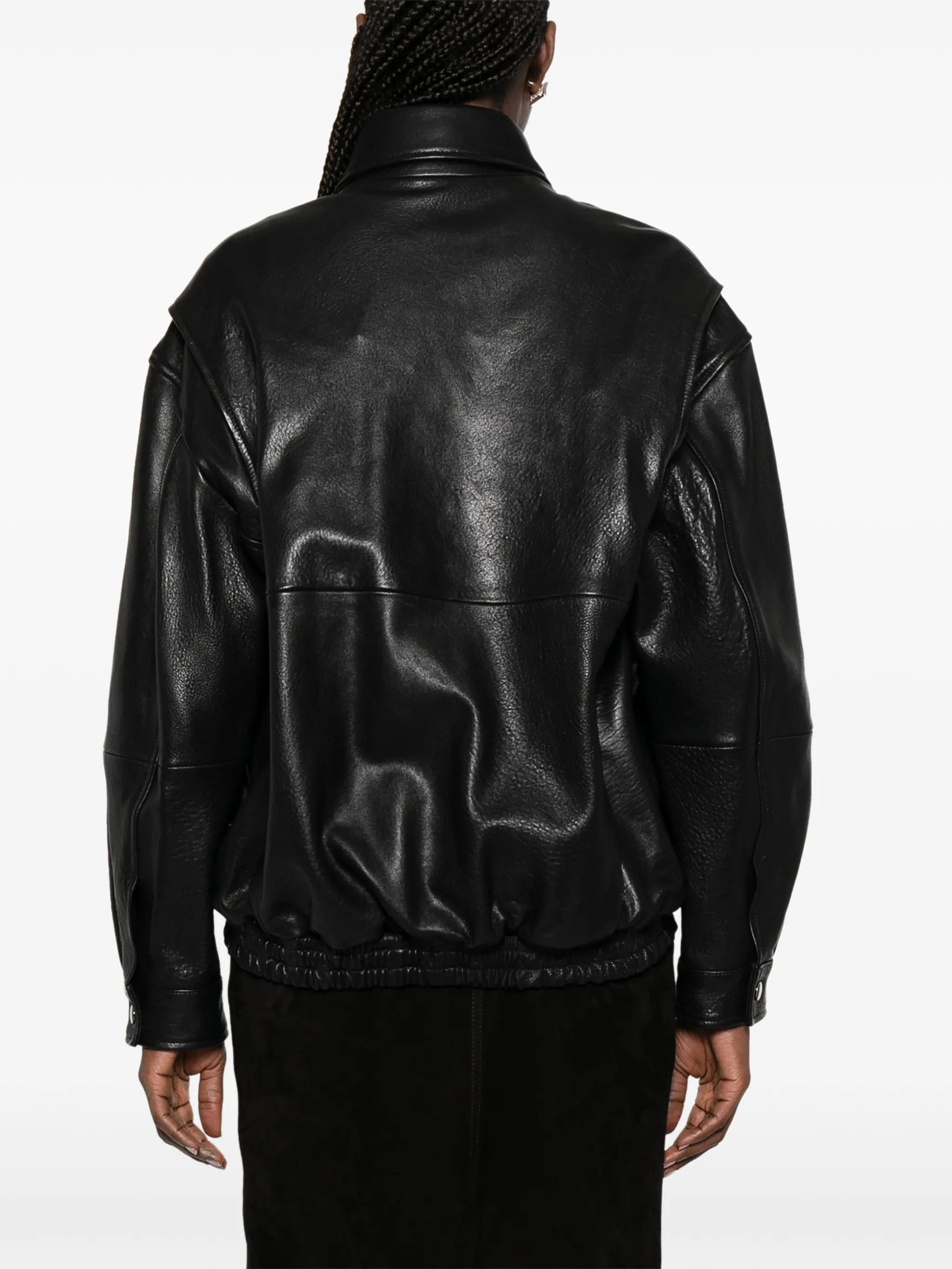 Nour Hammour Doran leather jacket