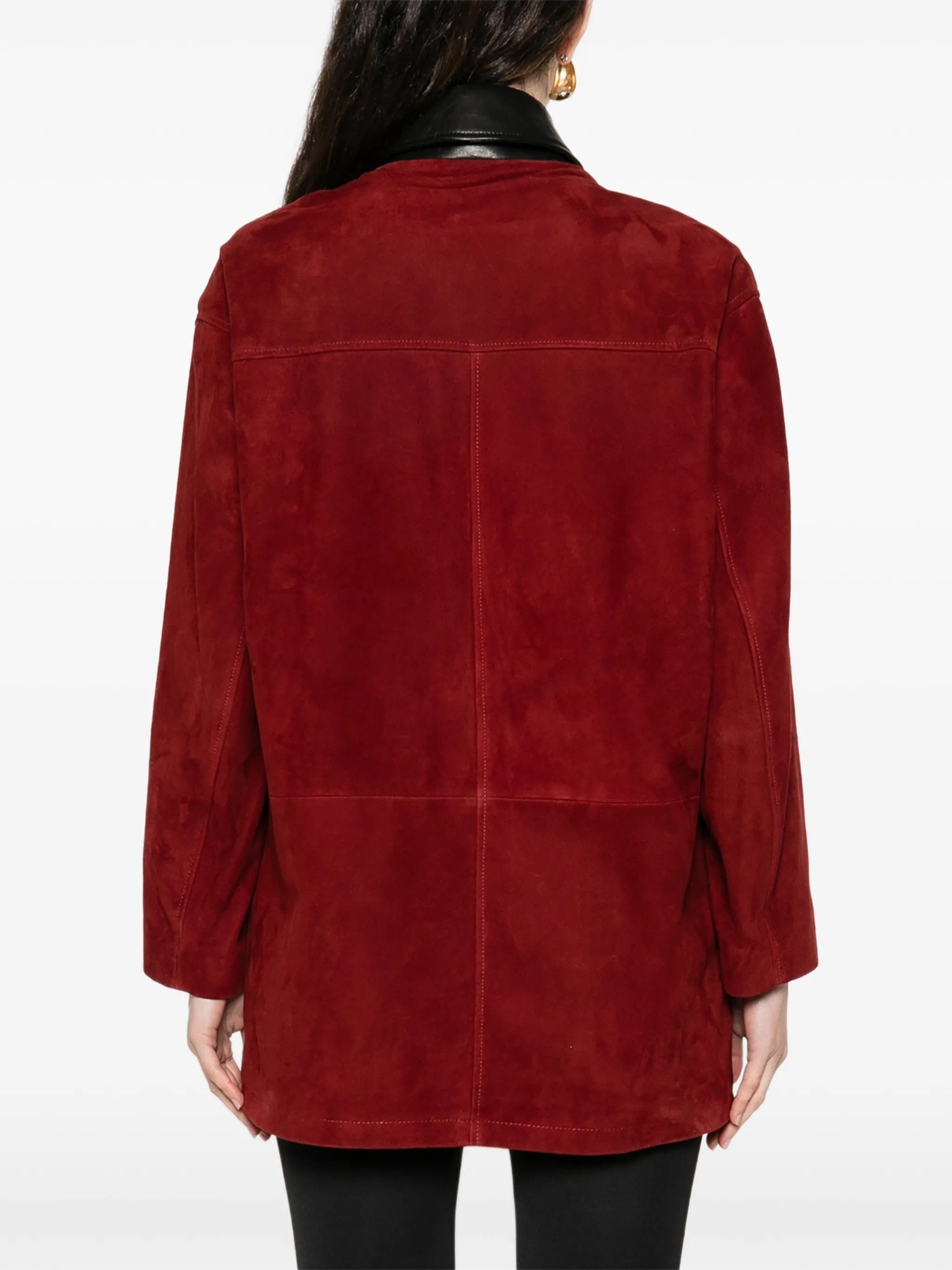 Nour Hammour Barn suede jacket