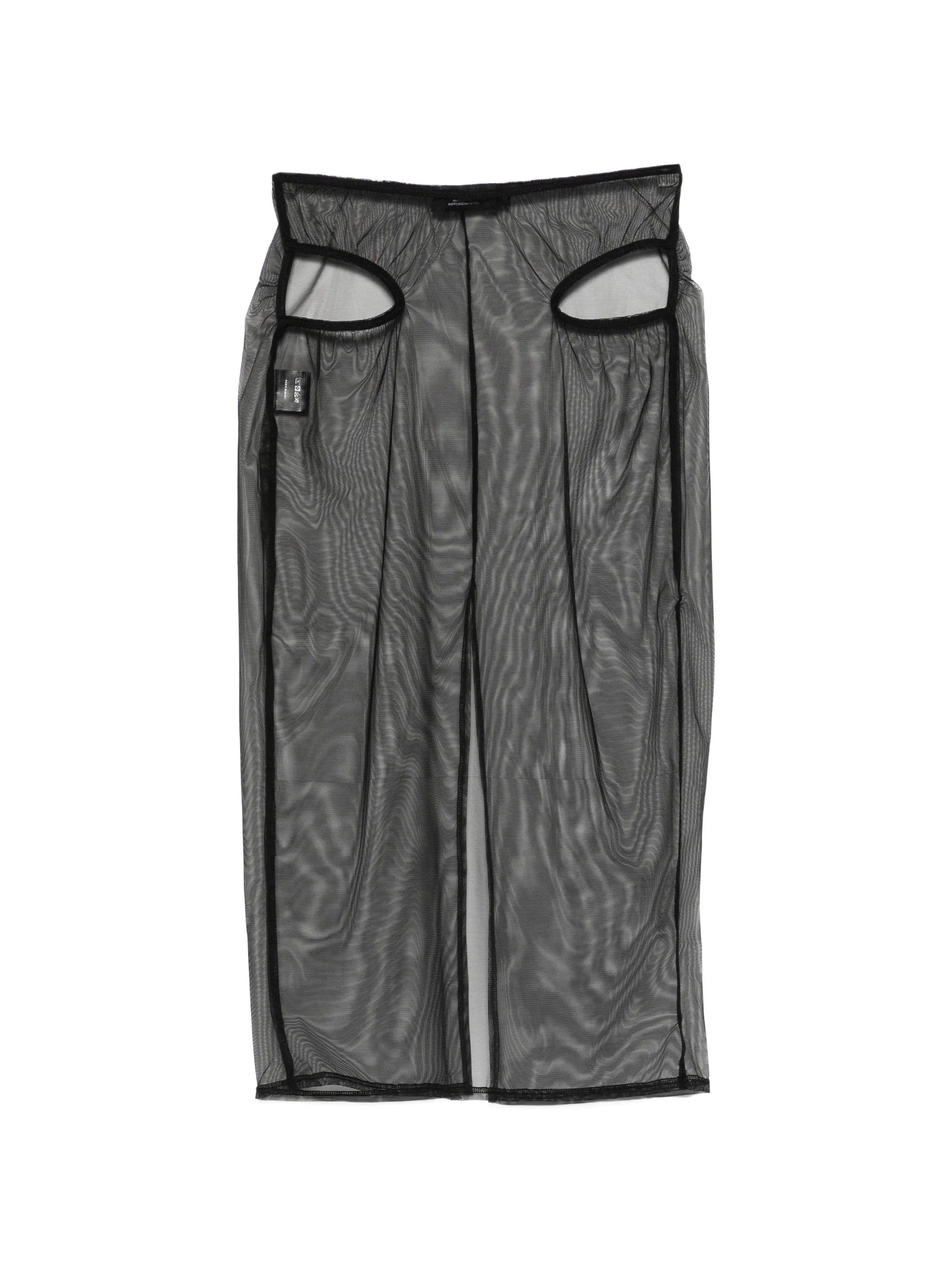 Cowboys of Habit cut - out midi skirt