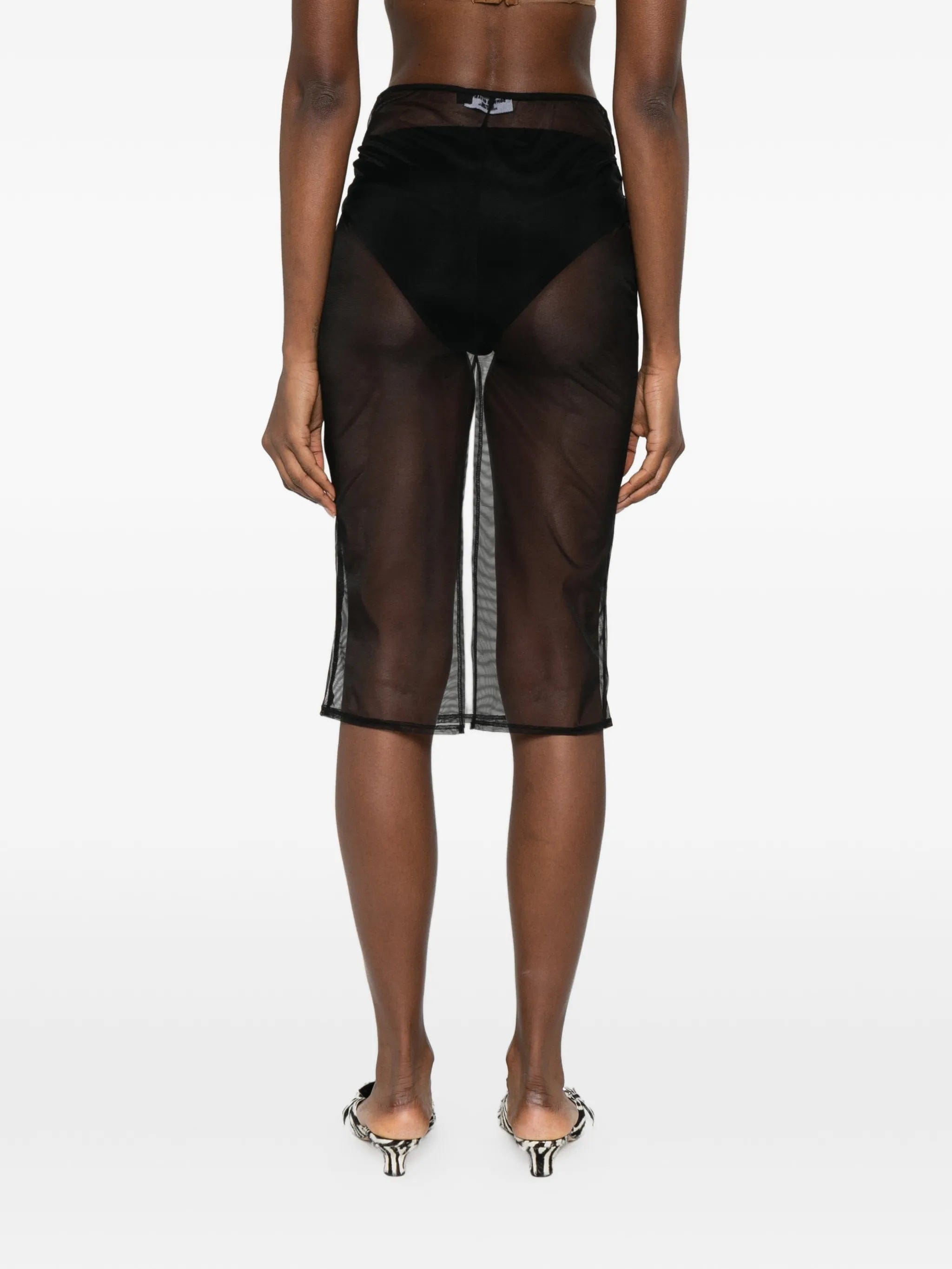 Cowboys of Habit cut - out midi skirt