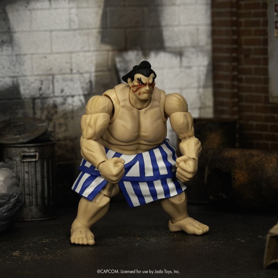 Jada Toys Street Fighter - E. Honda 6" Deluxe Action Figure