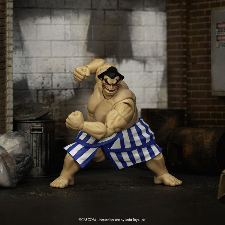 Jada Toys Street Fighter - E. Honda 6" Deluxe Action Figure
