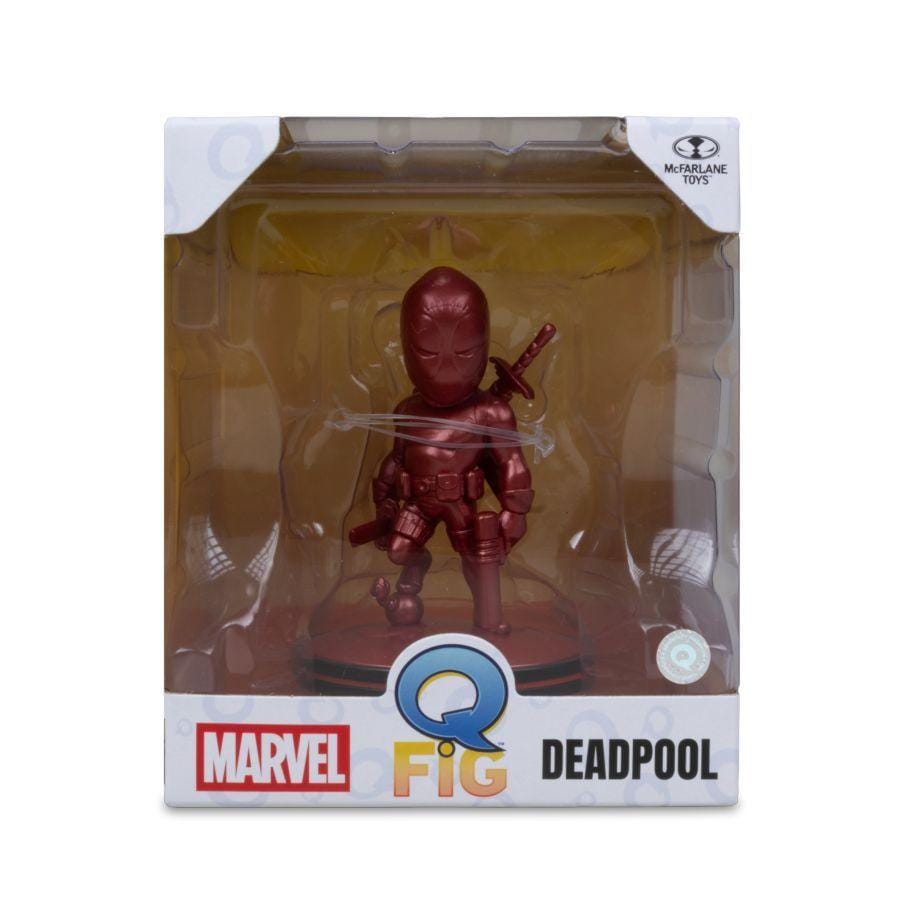 Mcfarlane Toys Marvel - Deadpool Metallic Variant Q - Fig Vinyl Figure