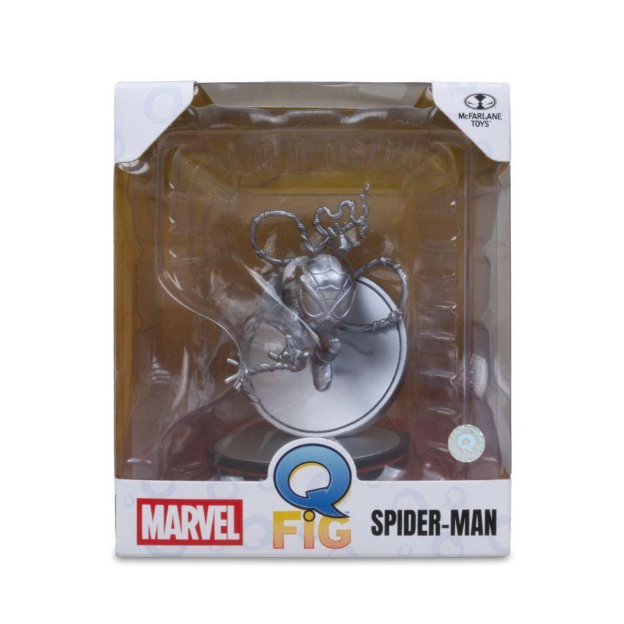 Mcfarlane Toys Marvel - Spider - Man Metallic Variant Q - Fig Vinyl Figure