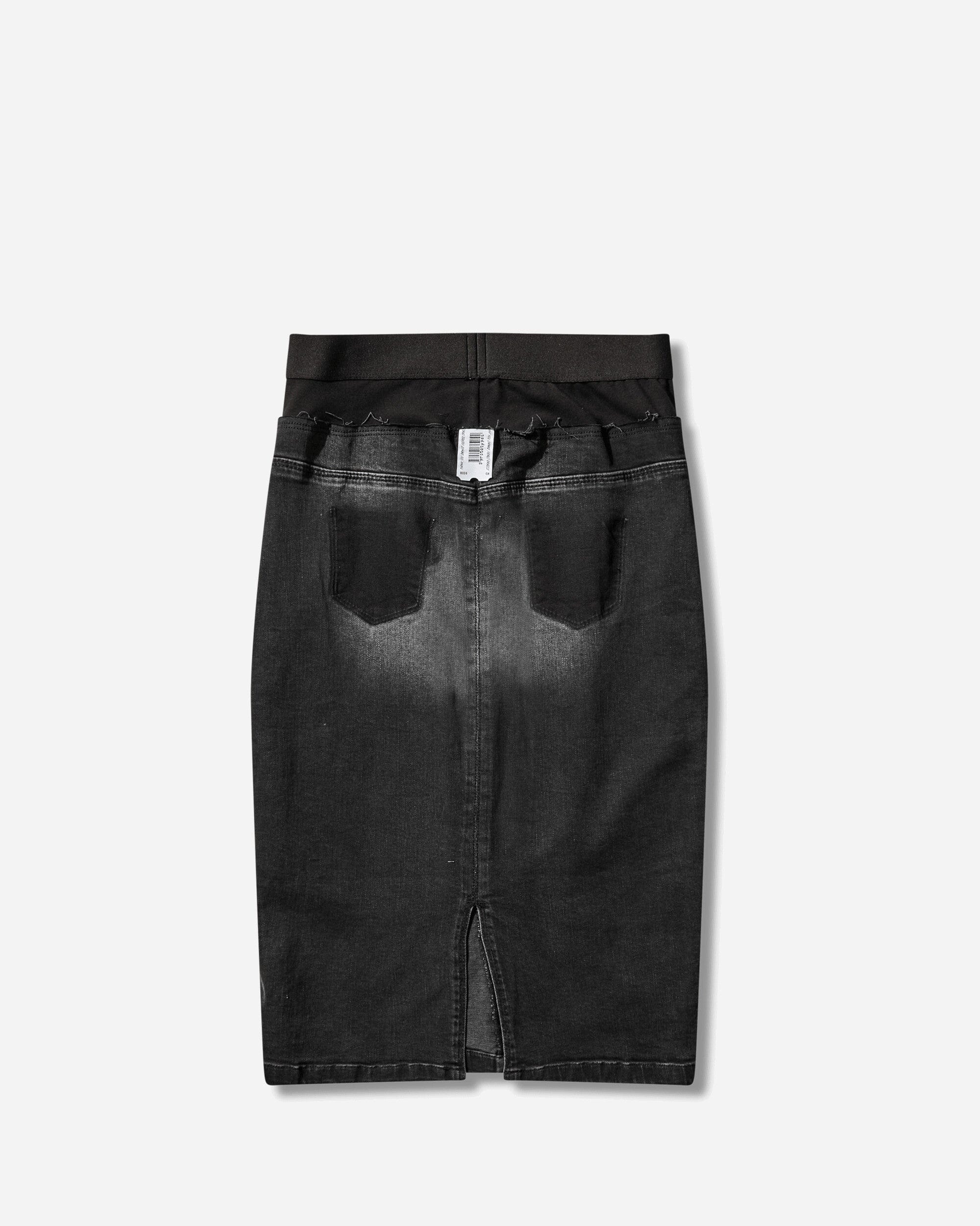 Prototypes Women's Denim Pencil Skirt Black