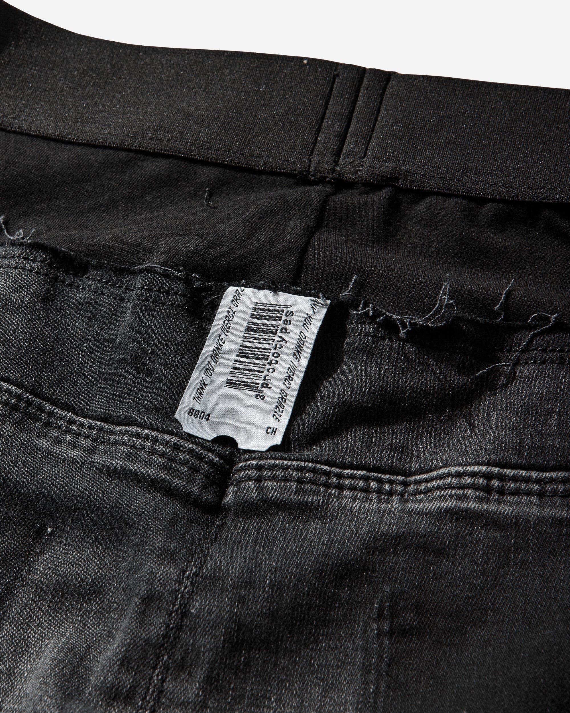 Prototypes Women's Denim Pencil Skirt Black
