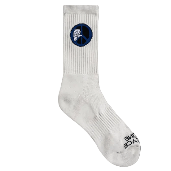Market Cream Alone At Peace Socks