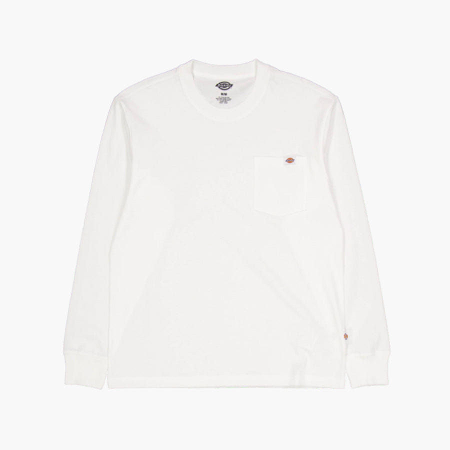 Dickies Luray Pocket T-Shirt Ls White