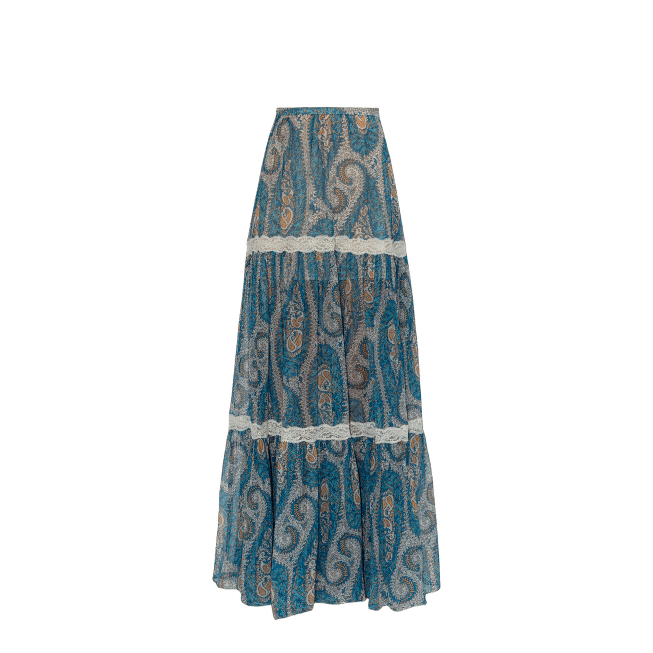 Etro Lace Insert Skirt