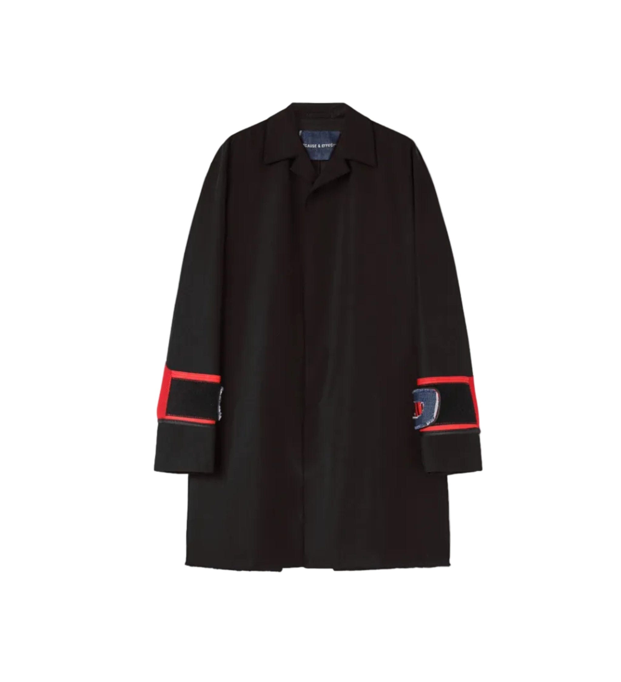 Cause & Effect Black Jack' Twill Boxing Gloves Sleeves Coat