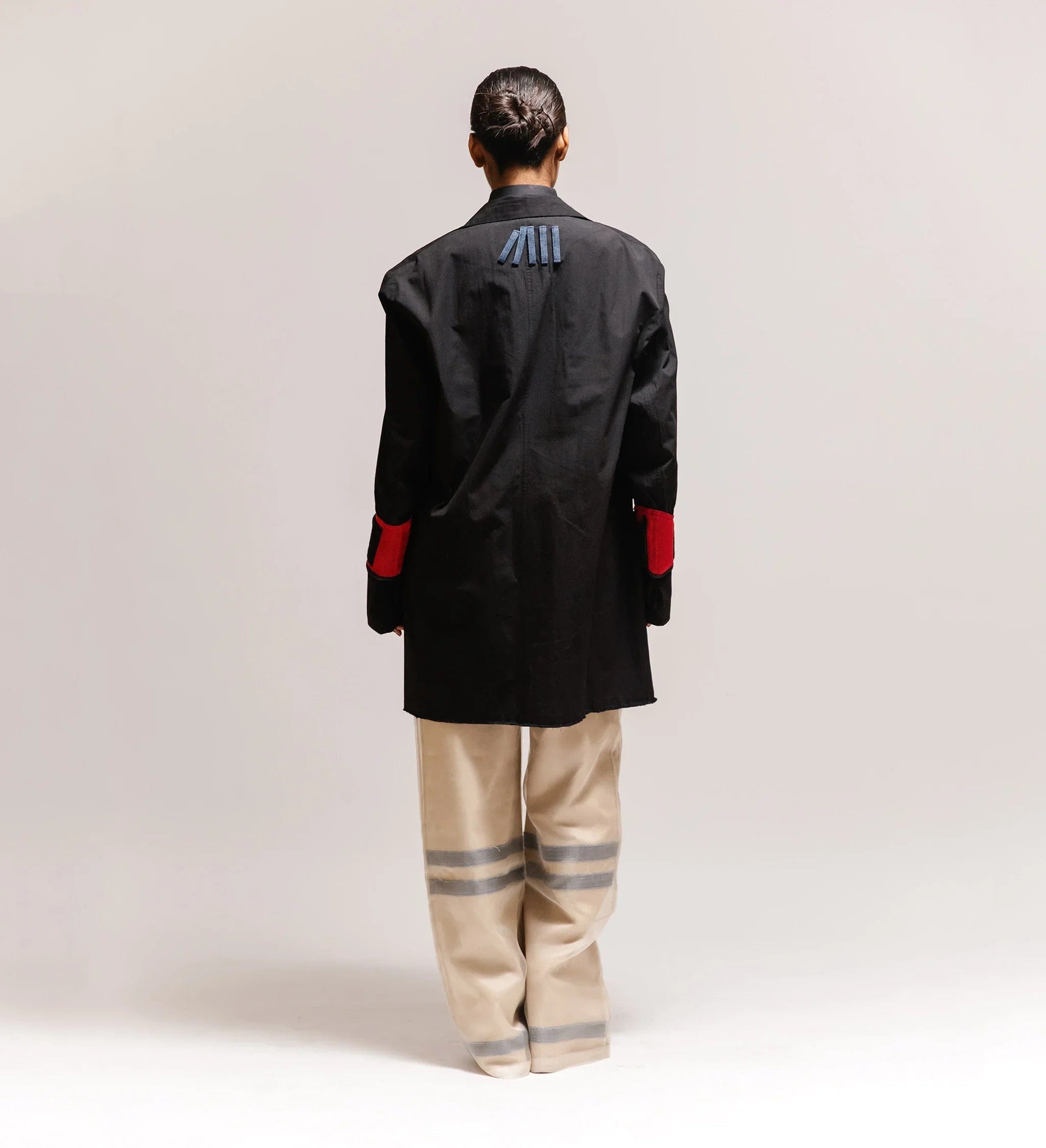 Cause & Effect Black Jack' Twill Boxing Gloves Sleeves Coat