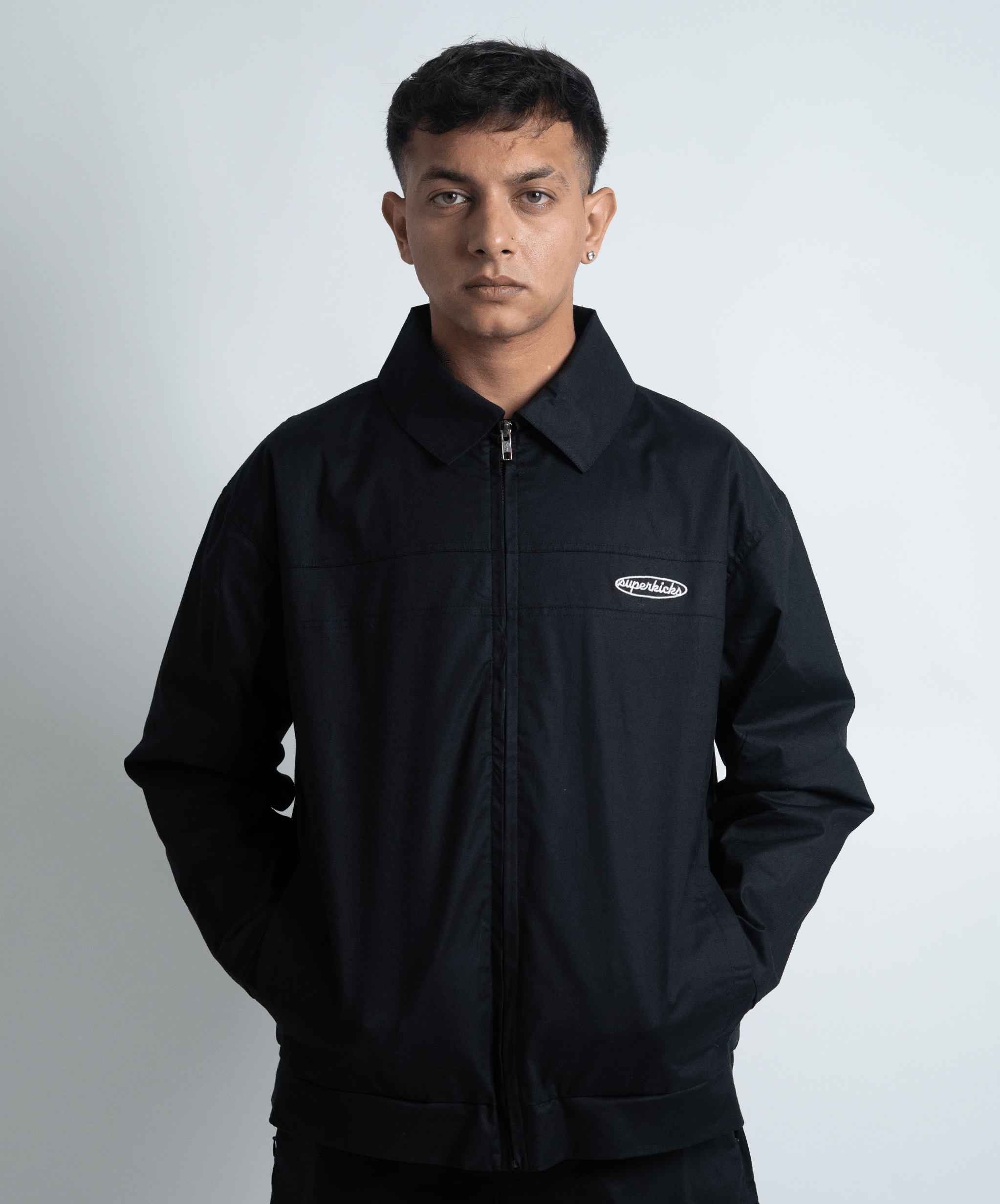 Core SUPERKICKS | CORE JACKET { BLACK