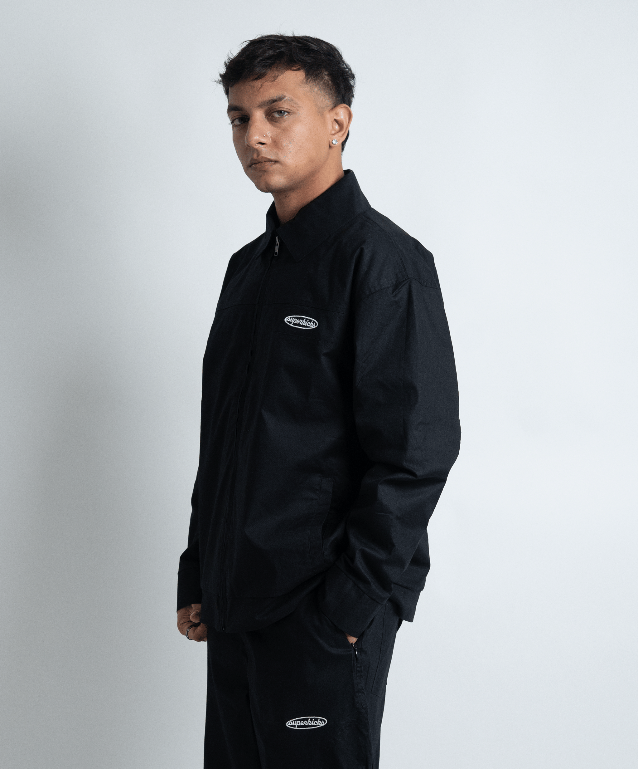 Core SUPERKICKS | CORE JACKET { BLACK