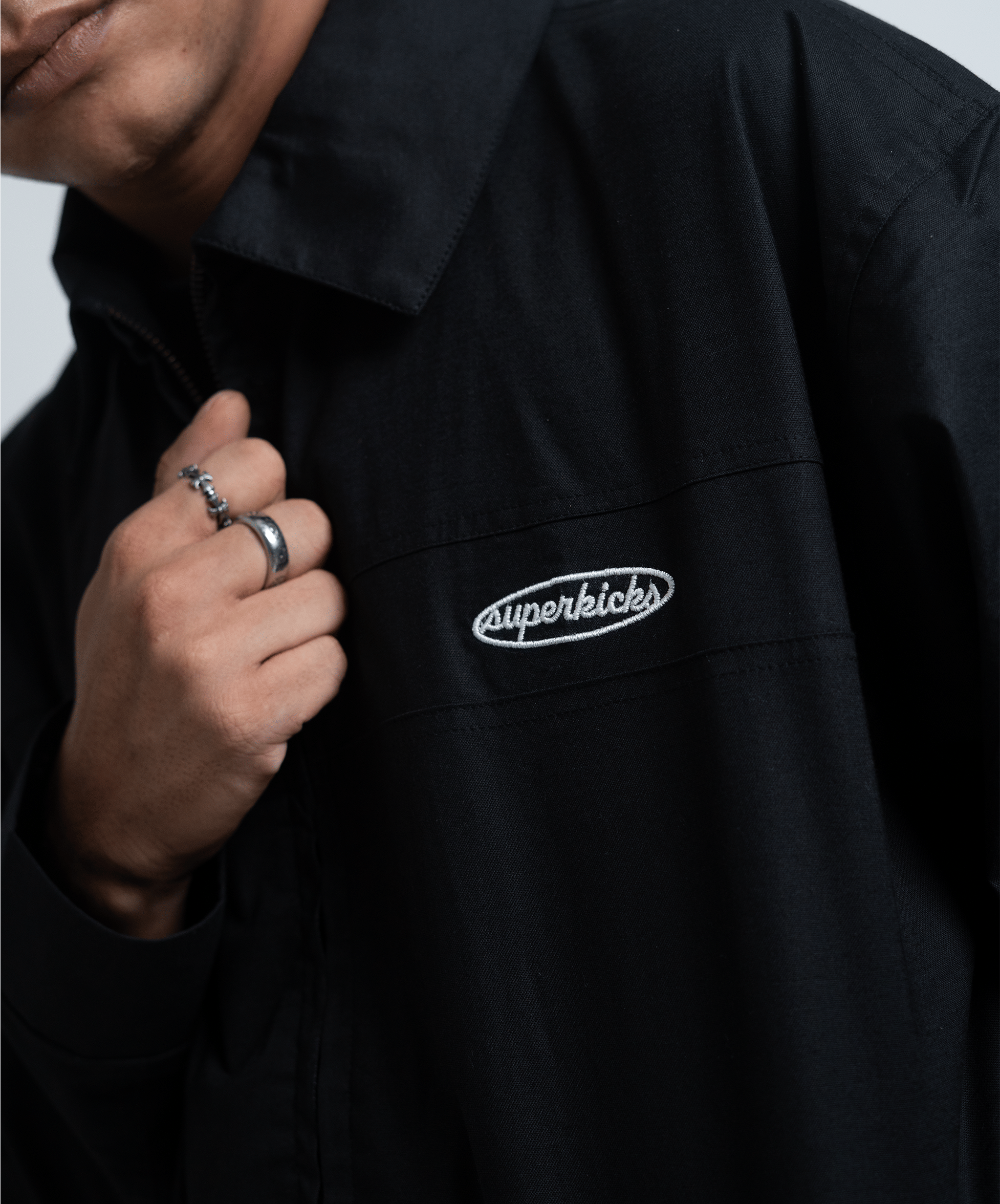 Core SUPERKICKS | CORE JACKET { BLACK