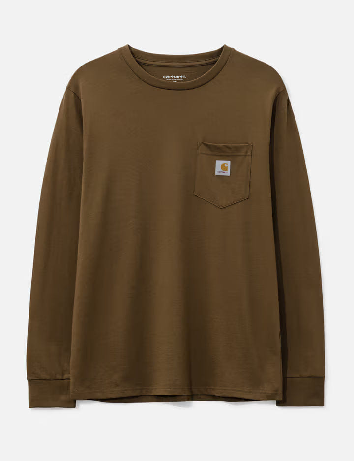 Carhartt Work In Progress Long Sleeves Pocket T - Shirt
