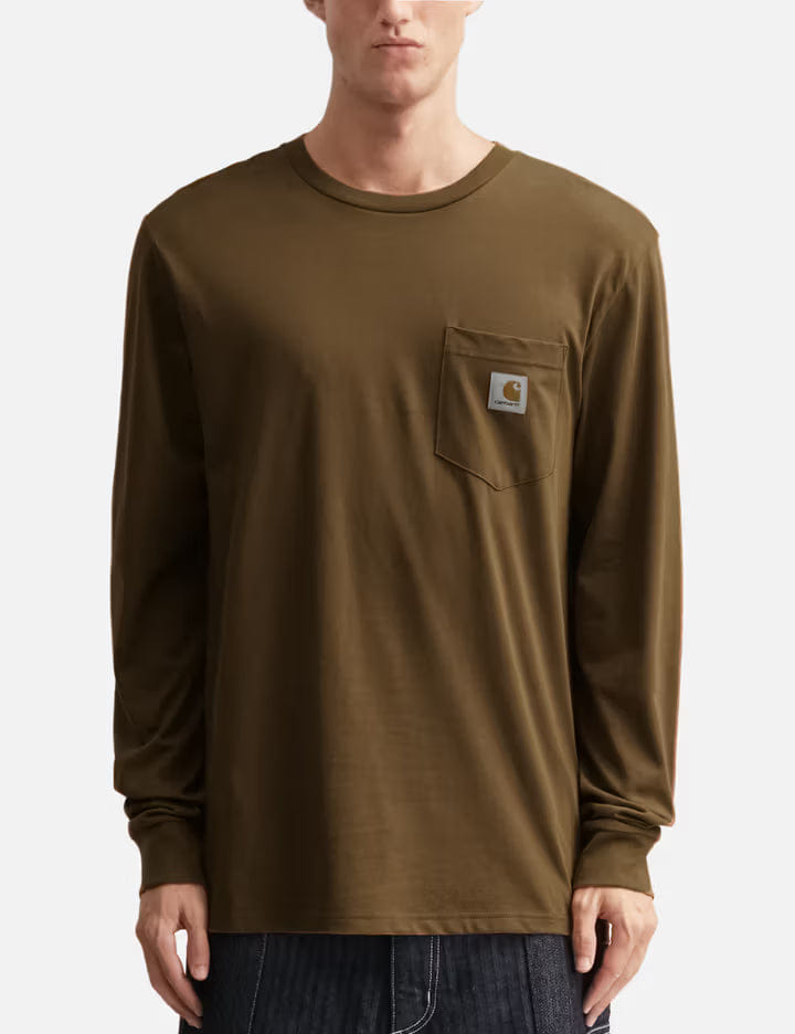 Carhartt Work In Progress Long Sleeves Pocket T - Shirt