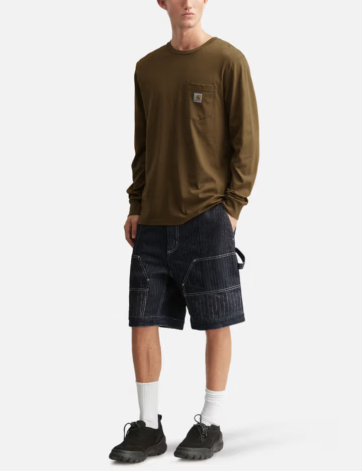Carhartt Work In Progress Long Sleeves Pocket T - Shirt