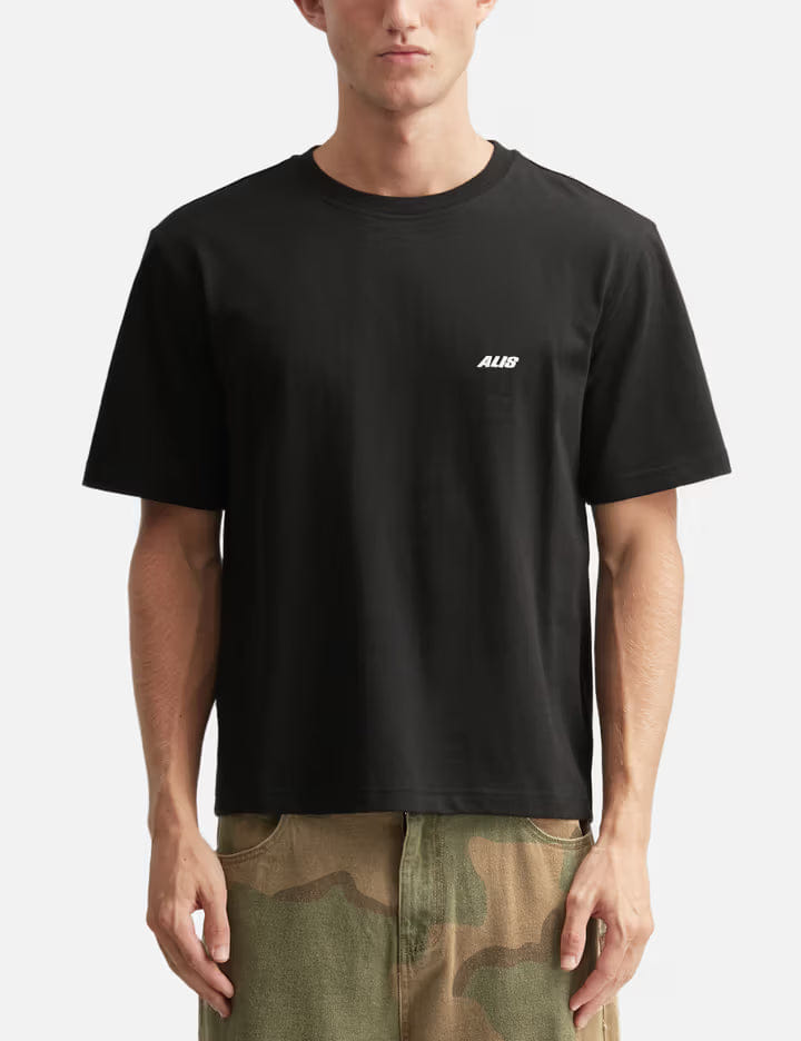 ALIS Torey Cropped T - Shirt With Logo