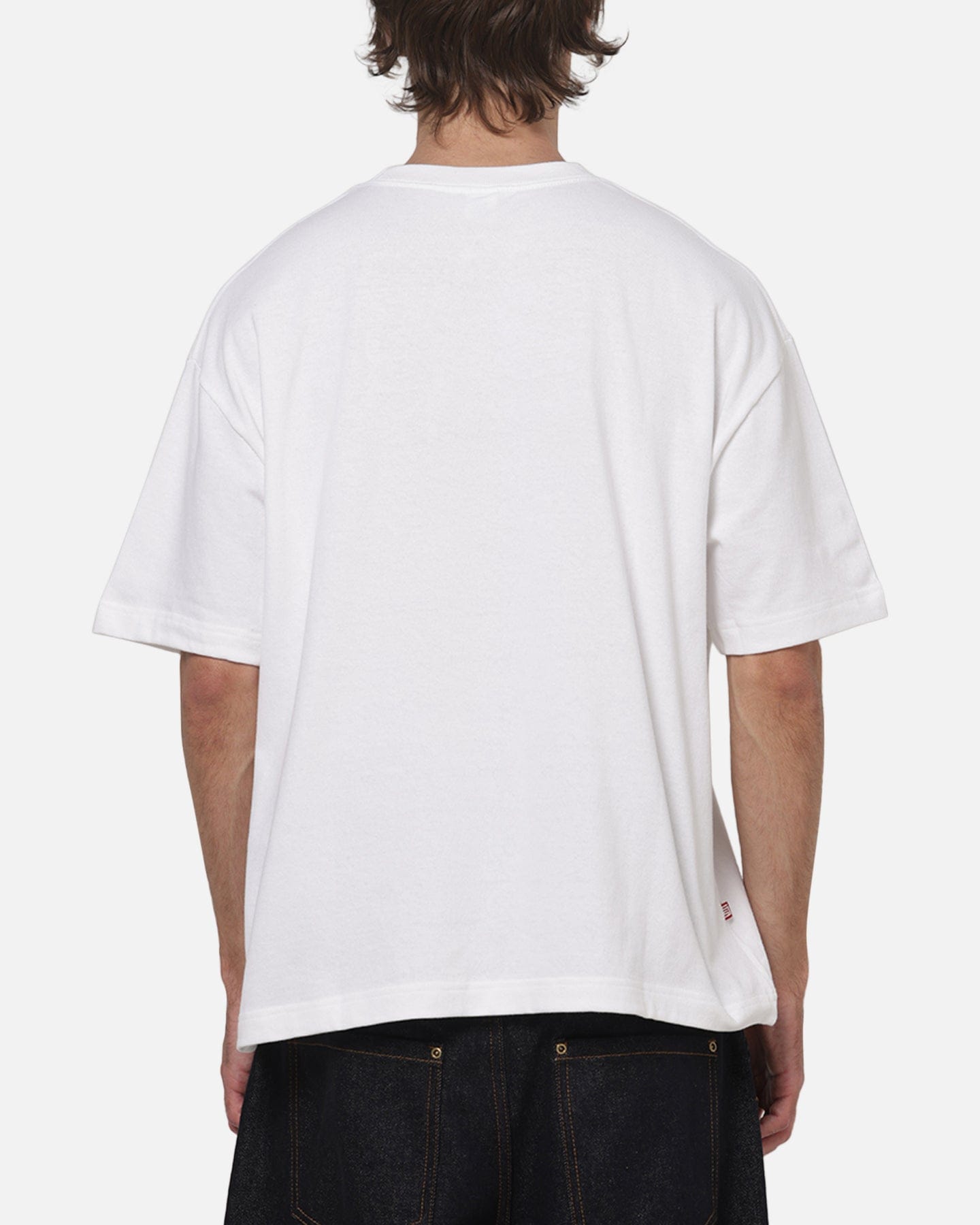 S Double Stencil Heavy Weight T - Shirt White
