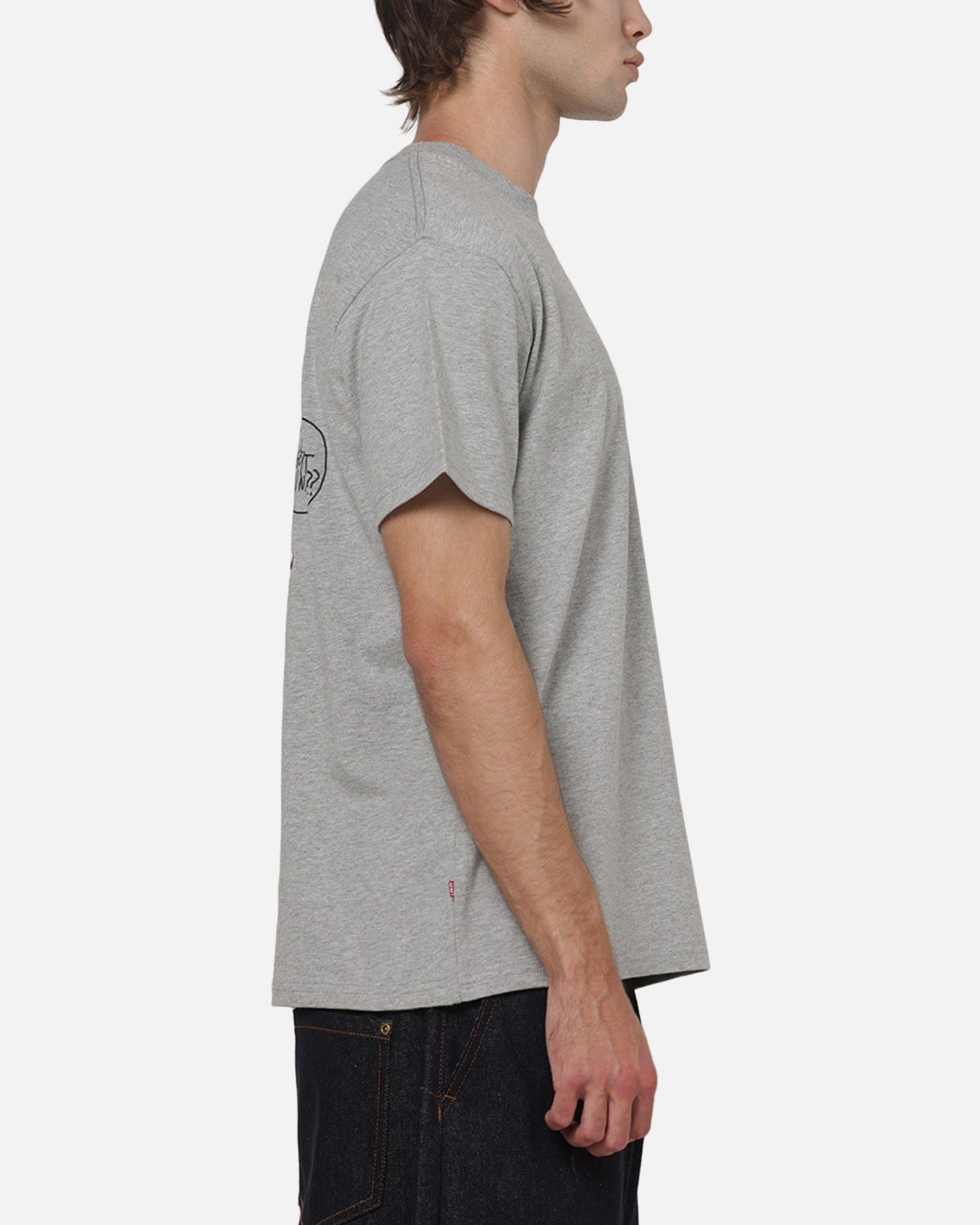 S Double Rough And Tumble T - Shirt Grey Heather