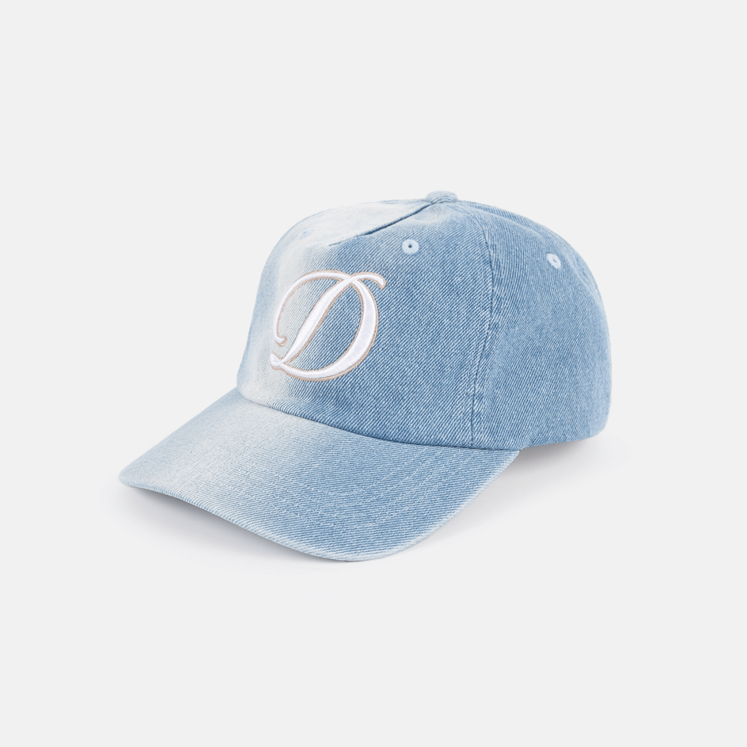 Dime MTL Cursive Denim Worker Cap