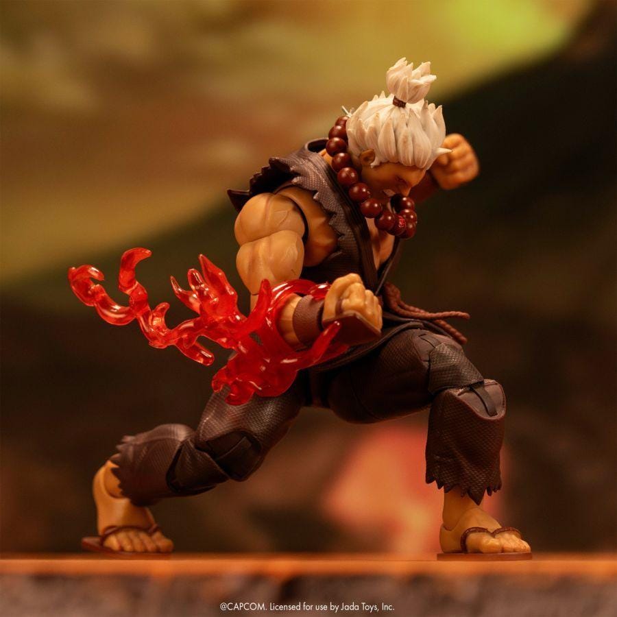 Jada Toys Street Fighter - Akuma SDCC Exclusive 6" Deluxe Action Figure