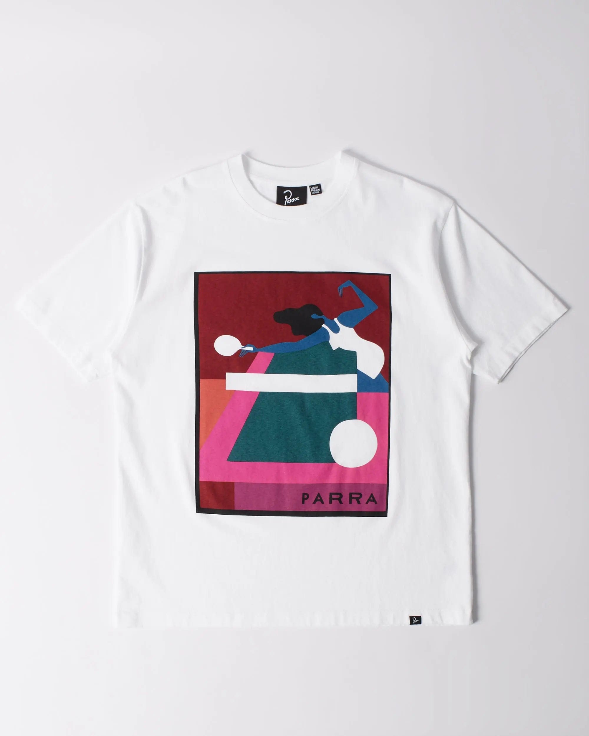 Byparra Ping Ponged T - Shirt (White)