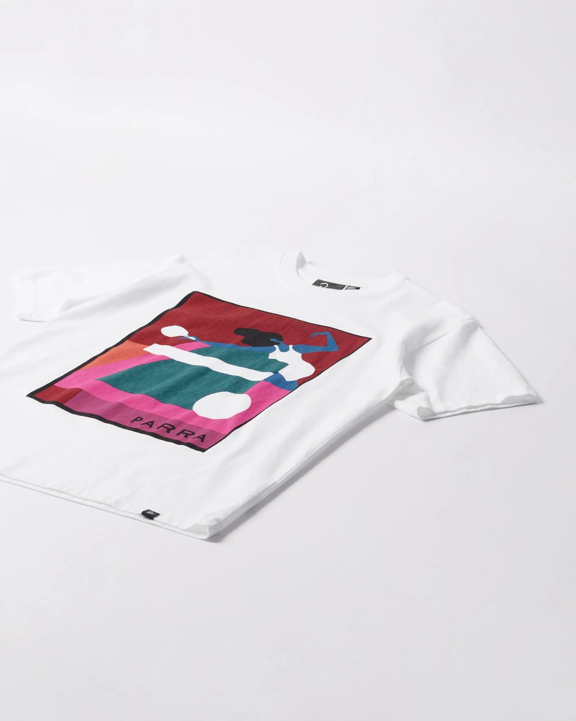 Byparra Ping Ponged T - Shirt (White)
