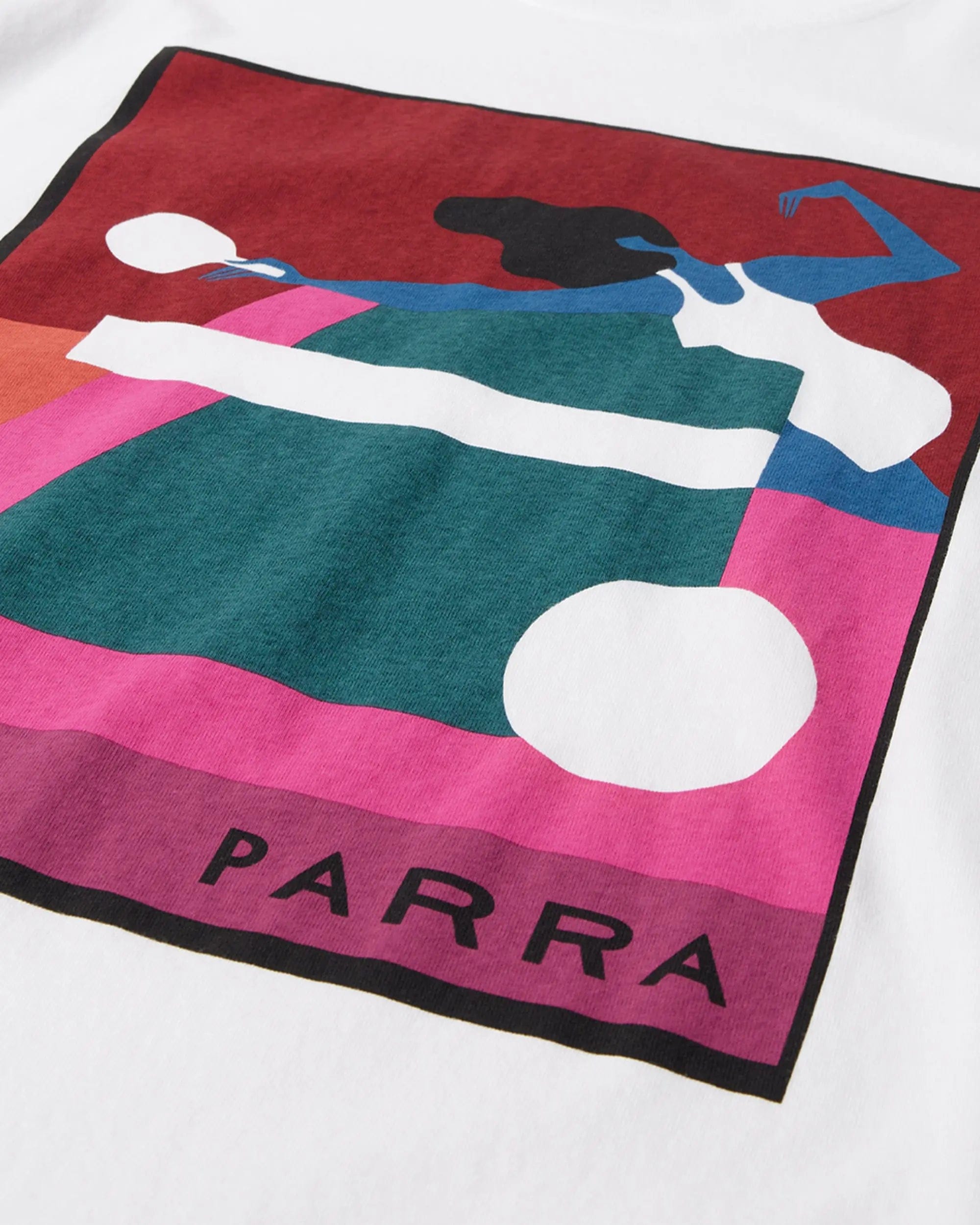 Byparra Ping Ponged T - Shirt (White)