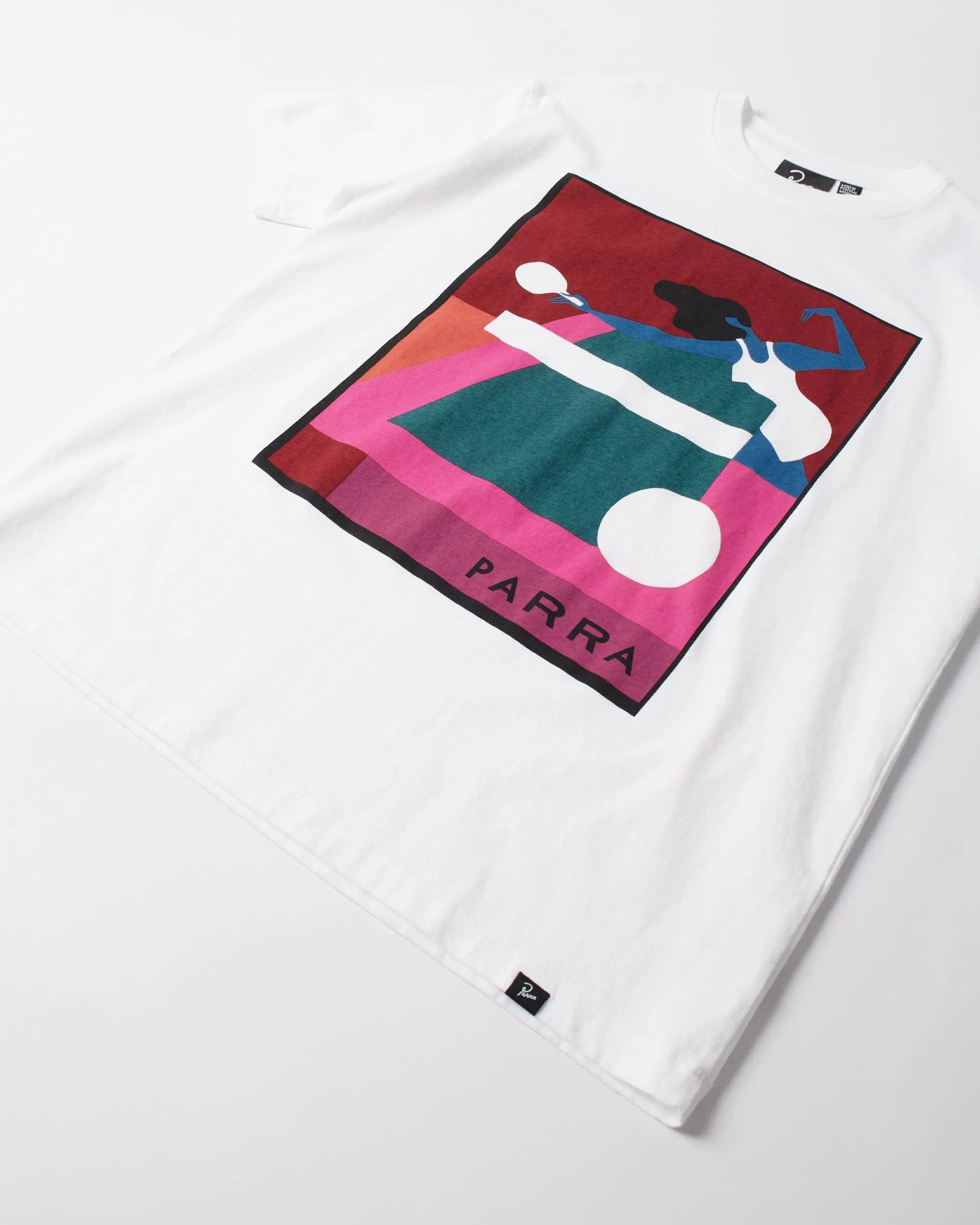Byparra Ping Ponged T - Shirt (White)