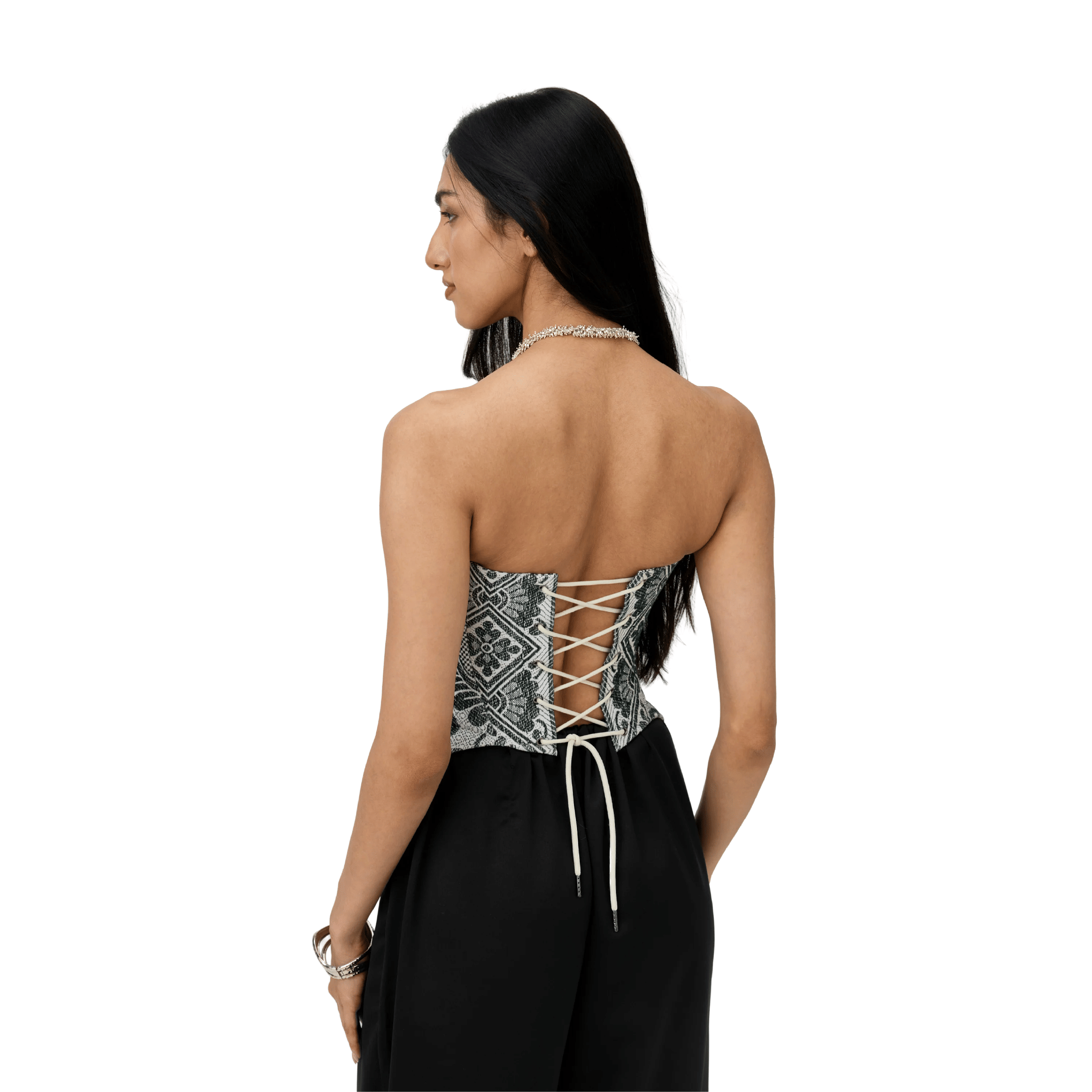 Polite Society SOLAPUR CORSET (DARK GREEN)