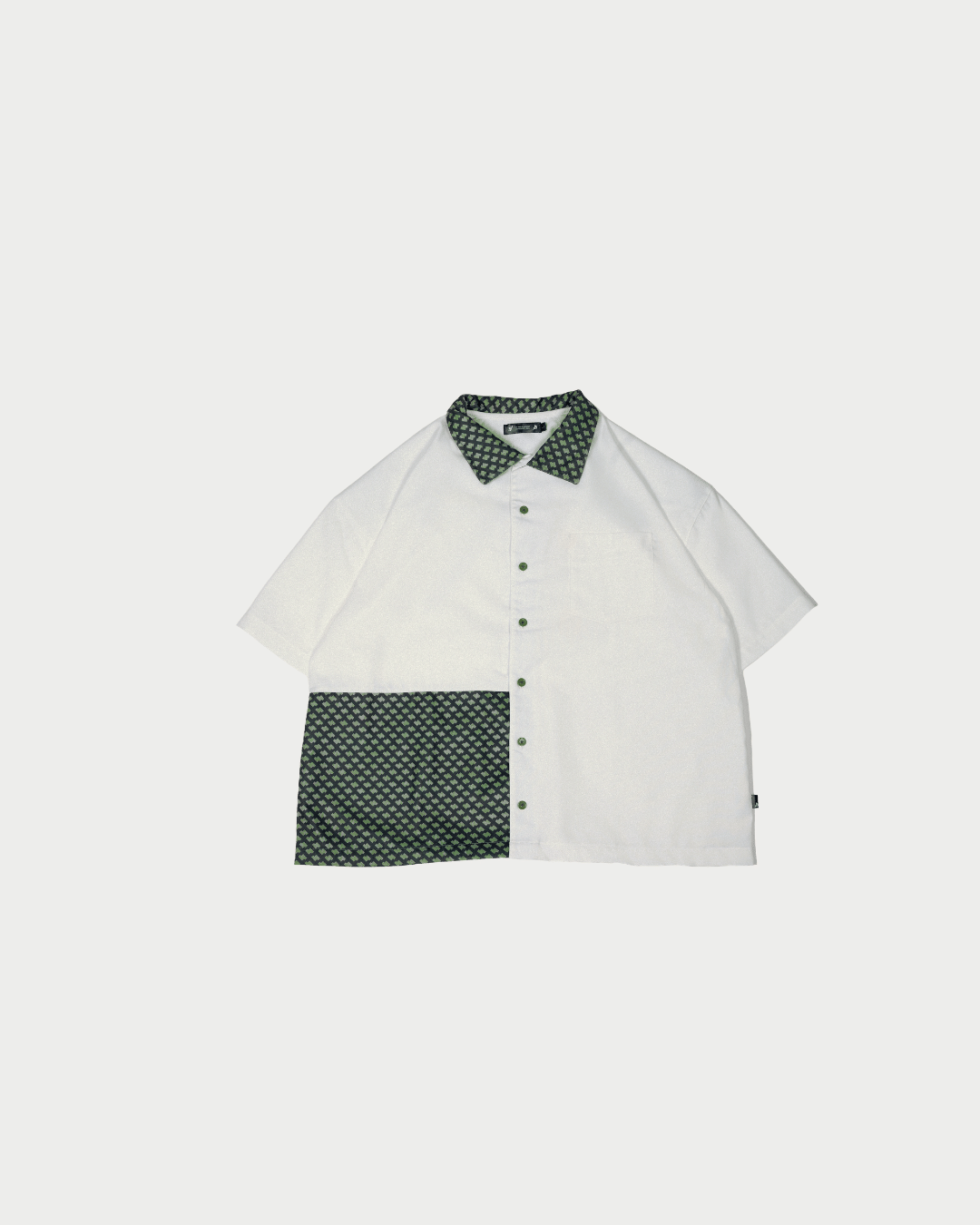 WHITE* Sole Academy Patchwork Polo - White