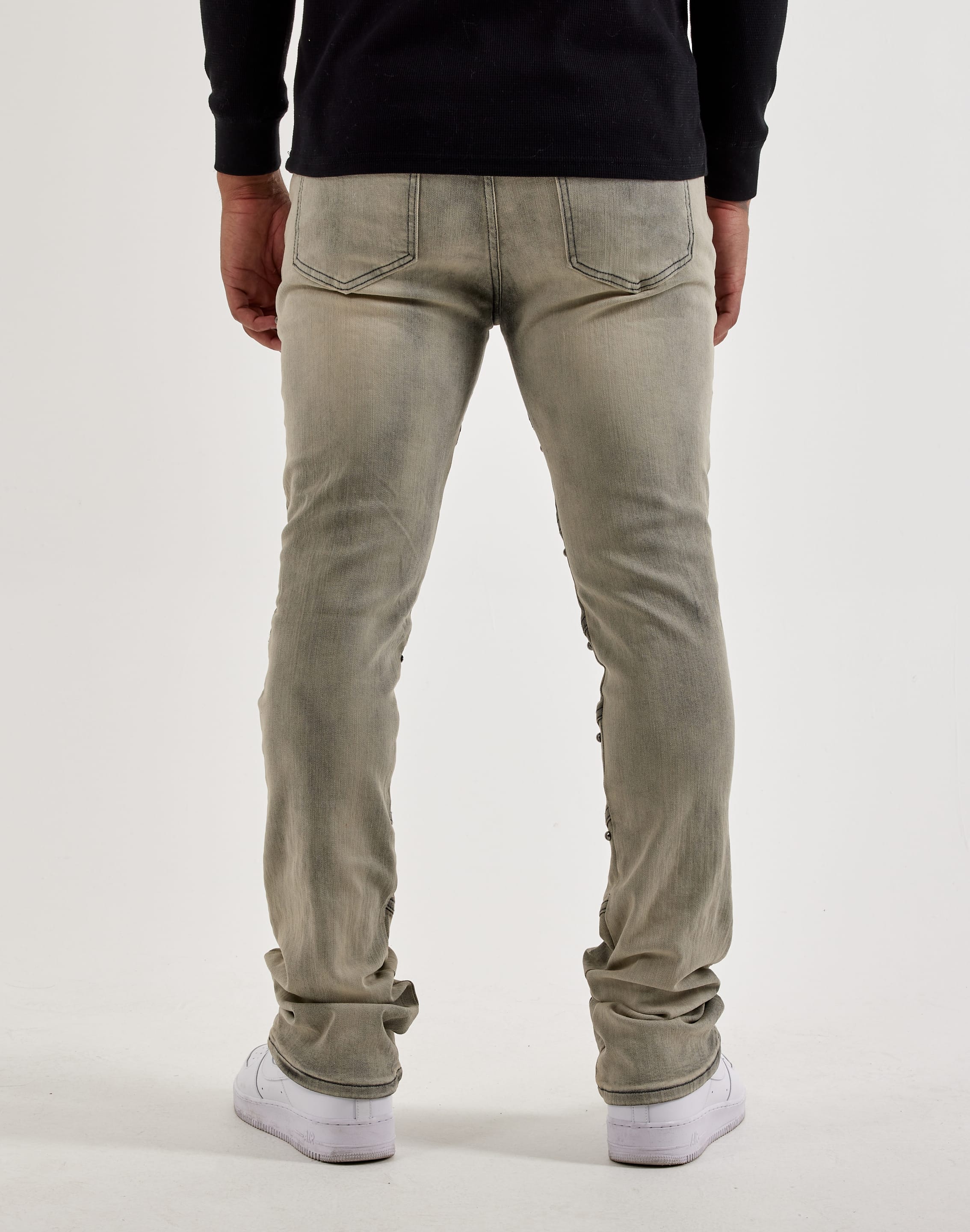 Waimea Stacked Sideline Stud Denim Jeans