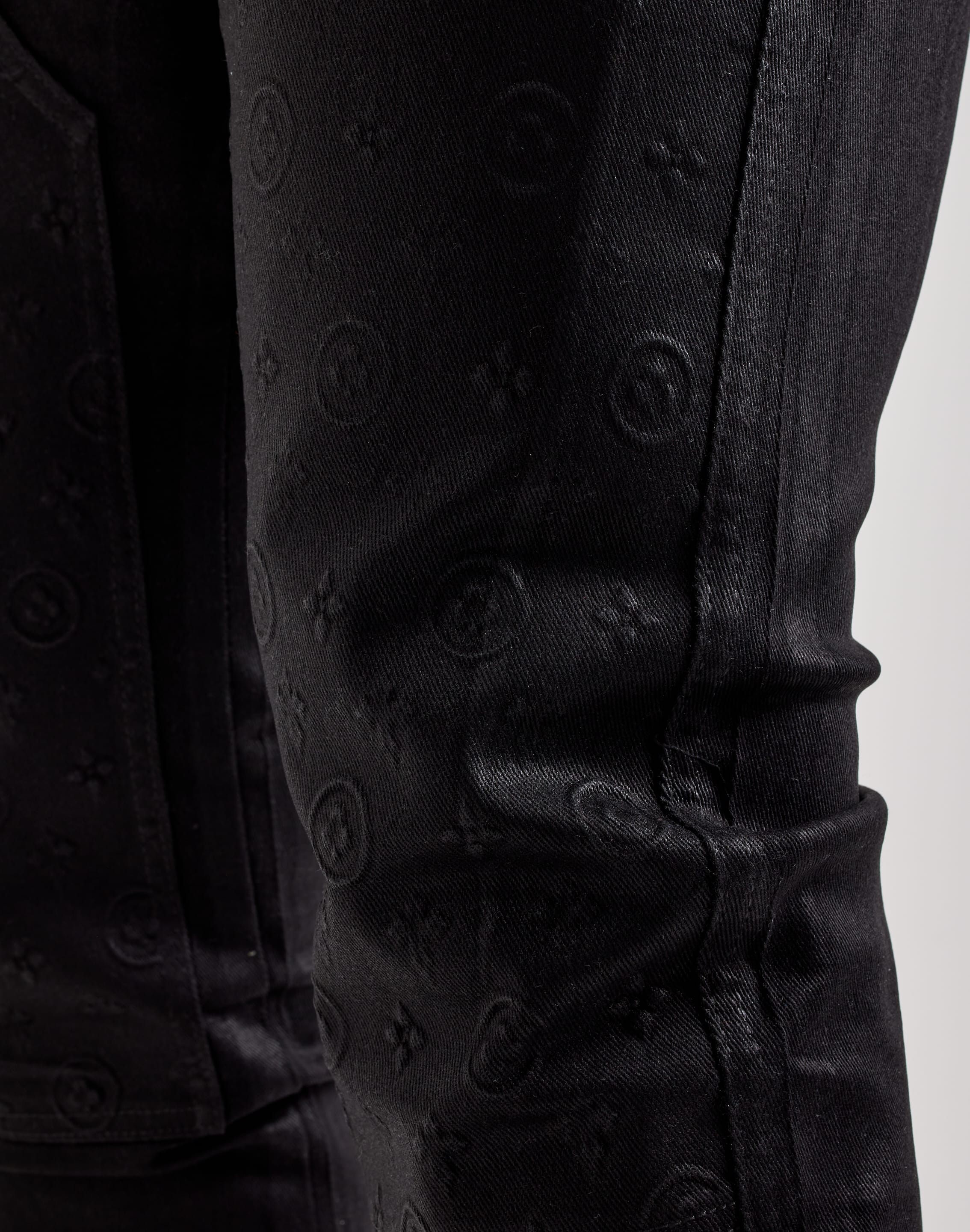 Waimea Wax Coated Stacked Embossed Denim Jeans