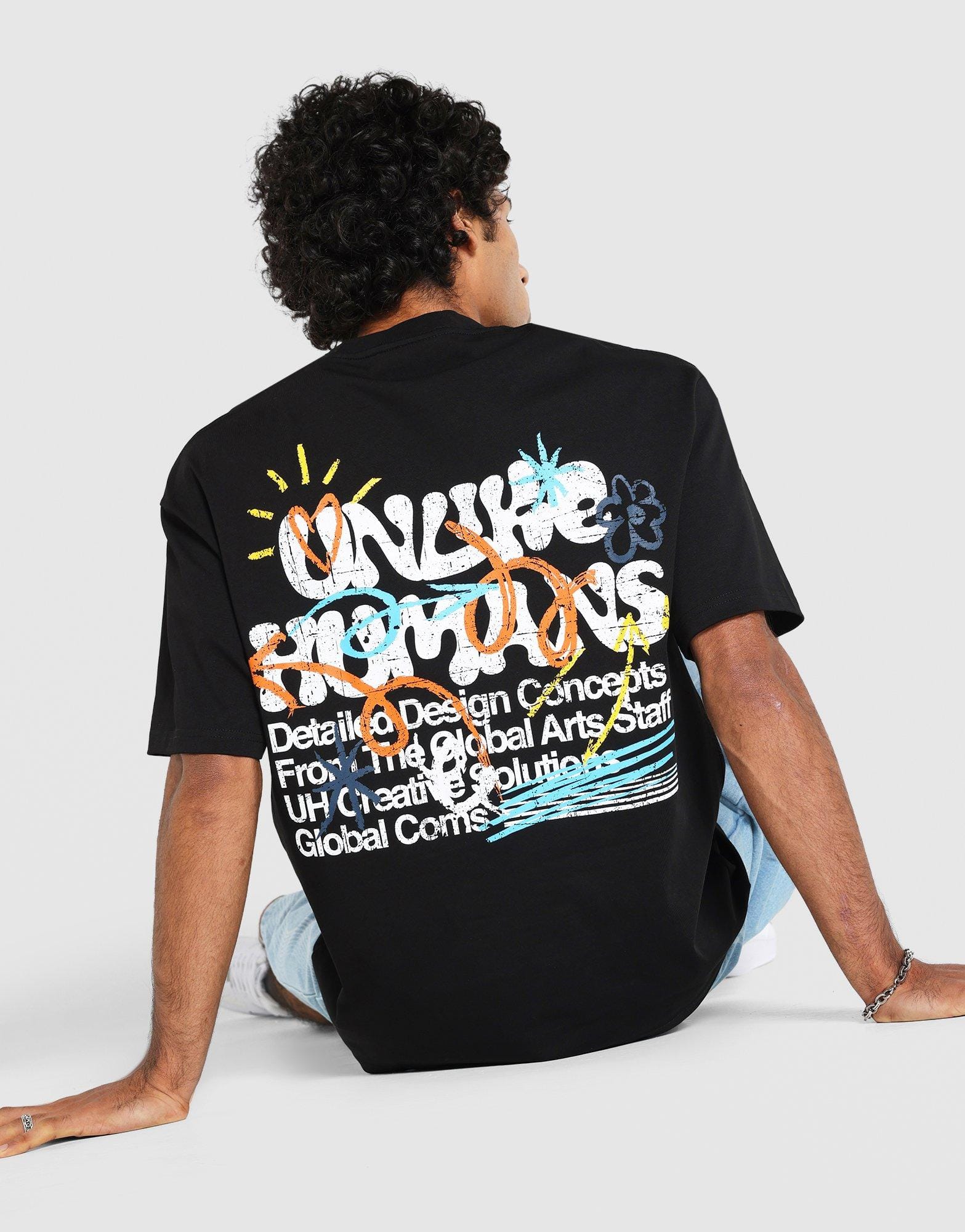 Unlike Humans Flower T - Shirt