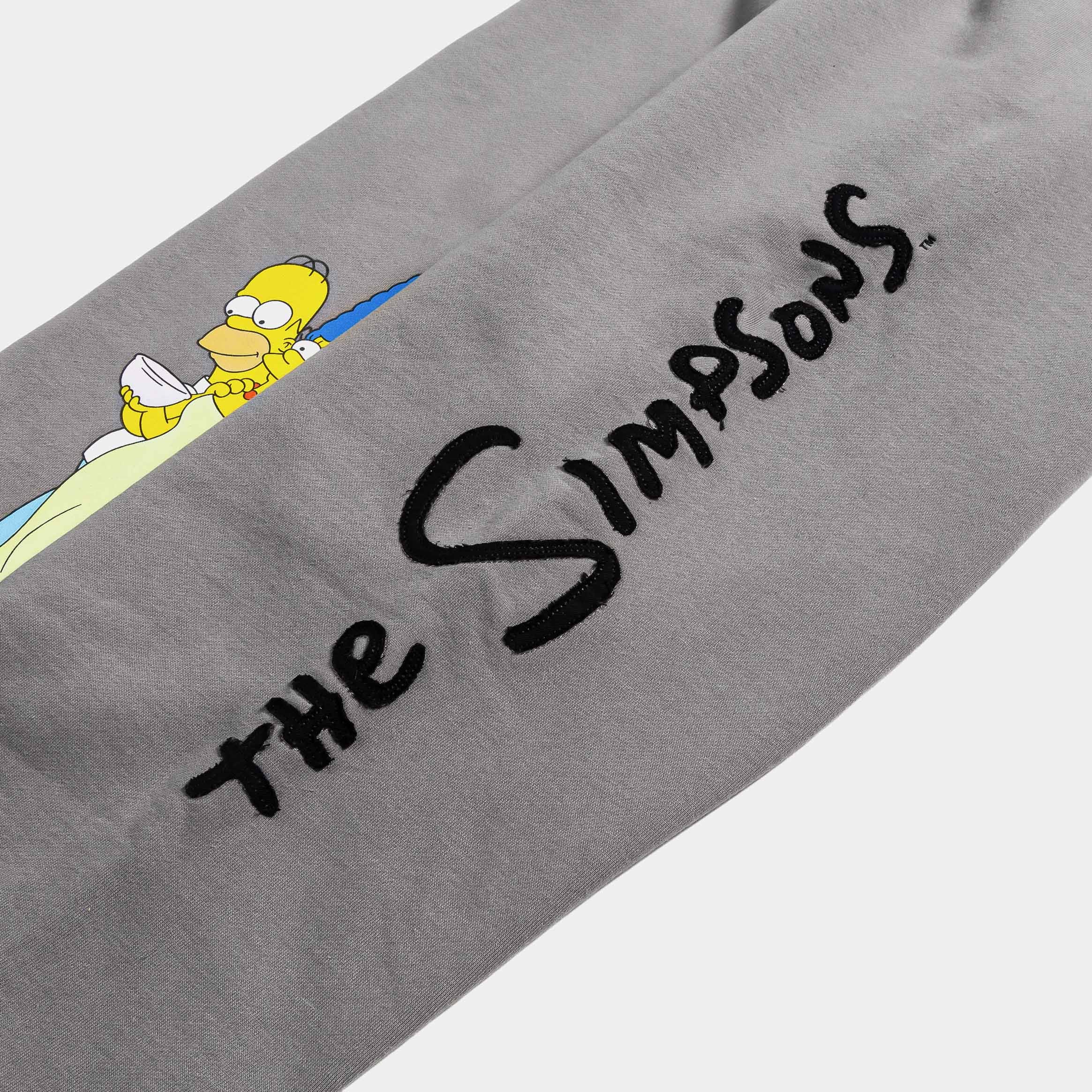 Simpsons x SP The Simpsons By Shoe Palace Family Mens Sweatpants (Grey/Black)