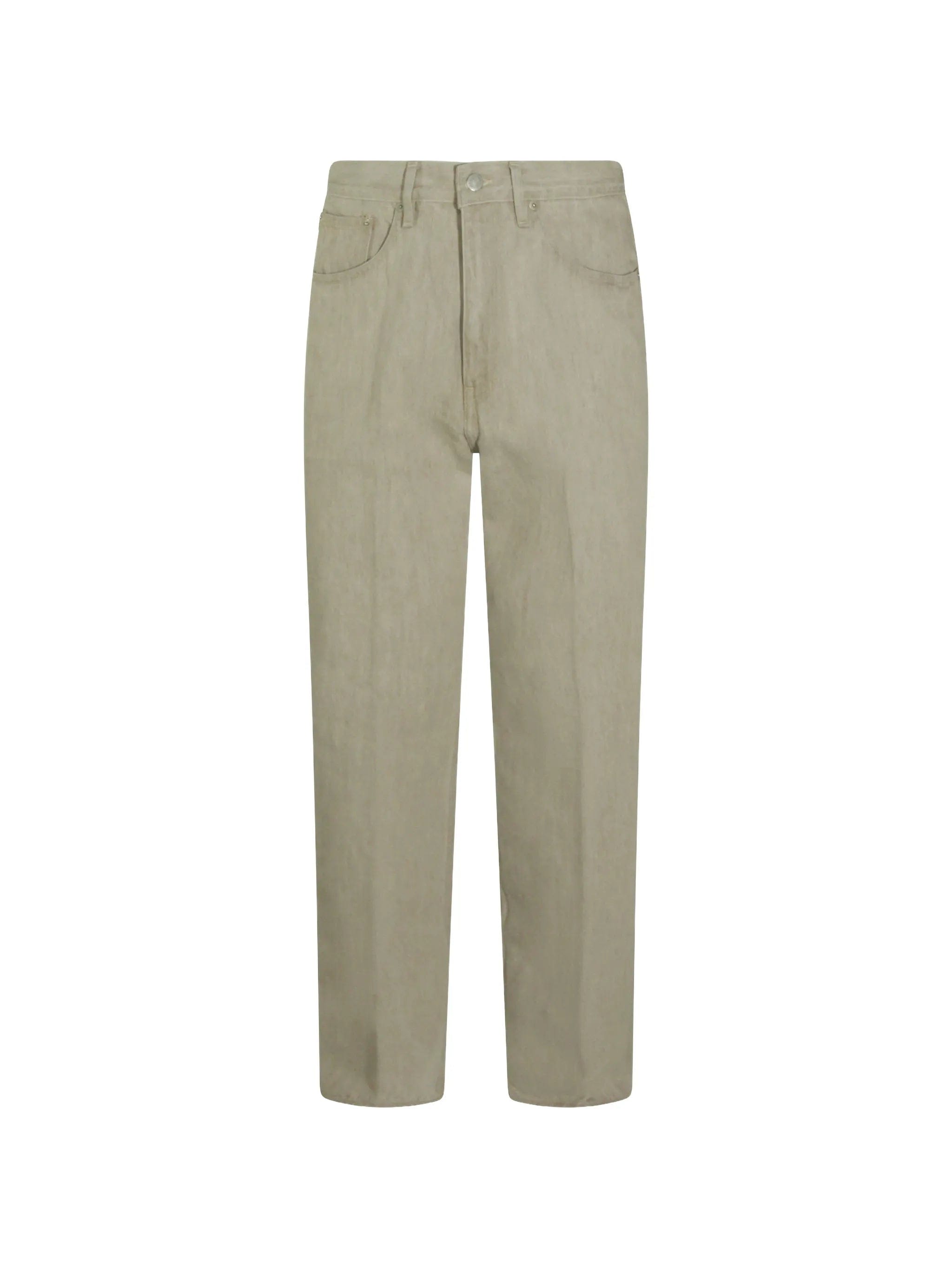 Auralee straight - leg jeans