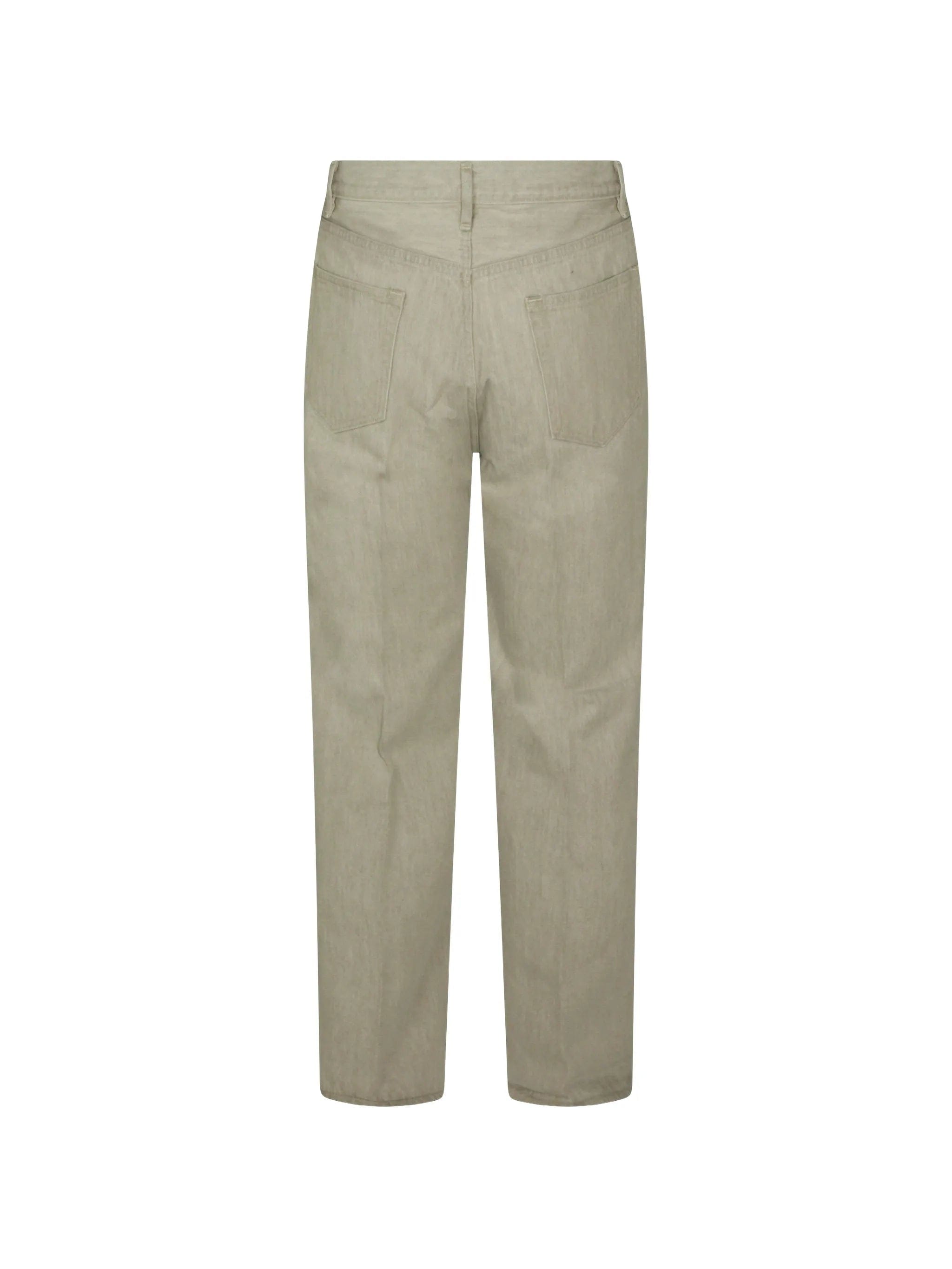 Auralee straight - leg jeans