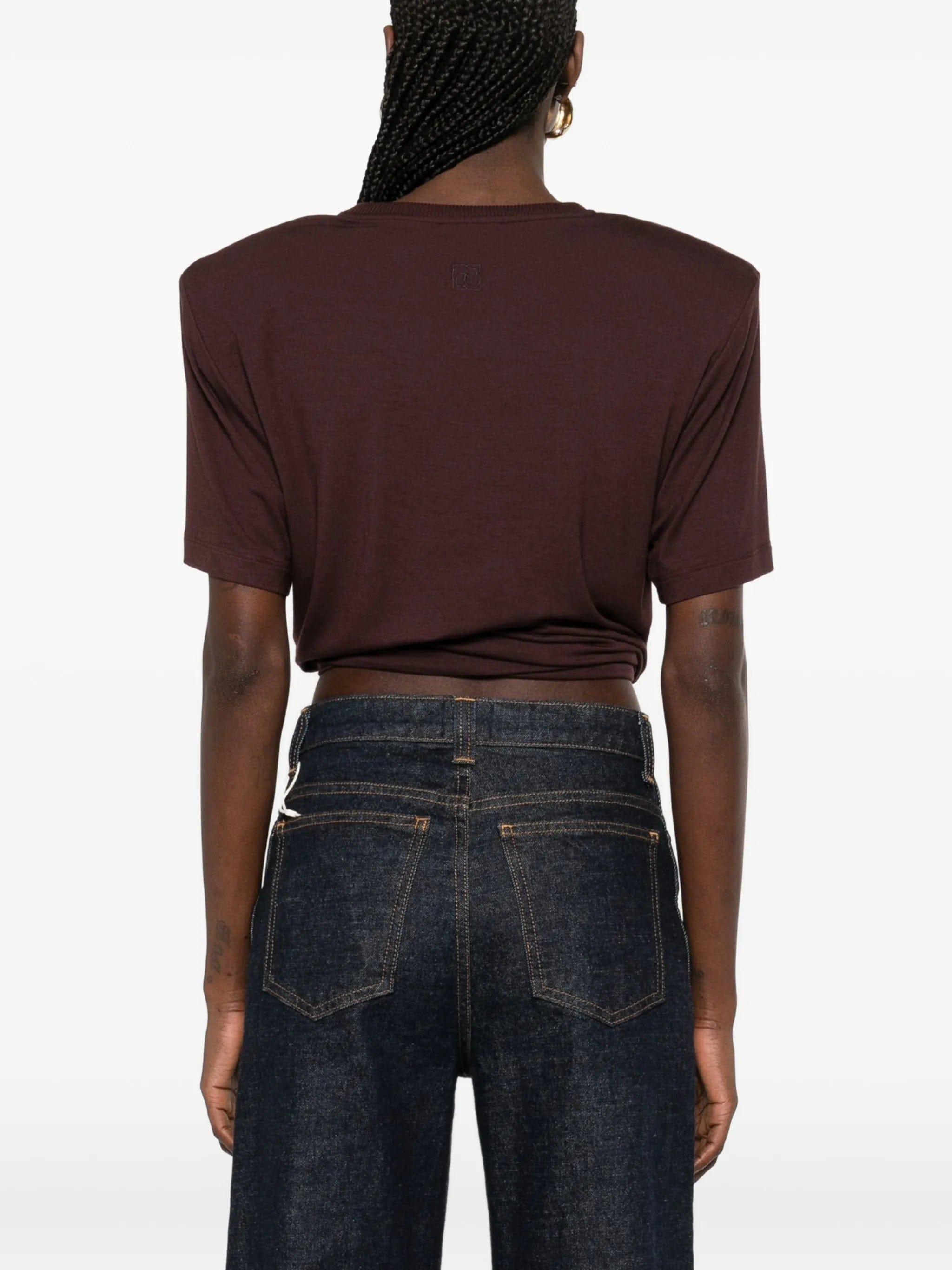 Magda Butrym knotted T - shirt