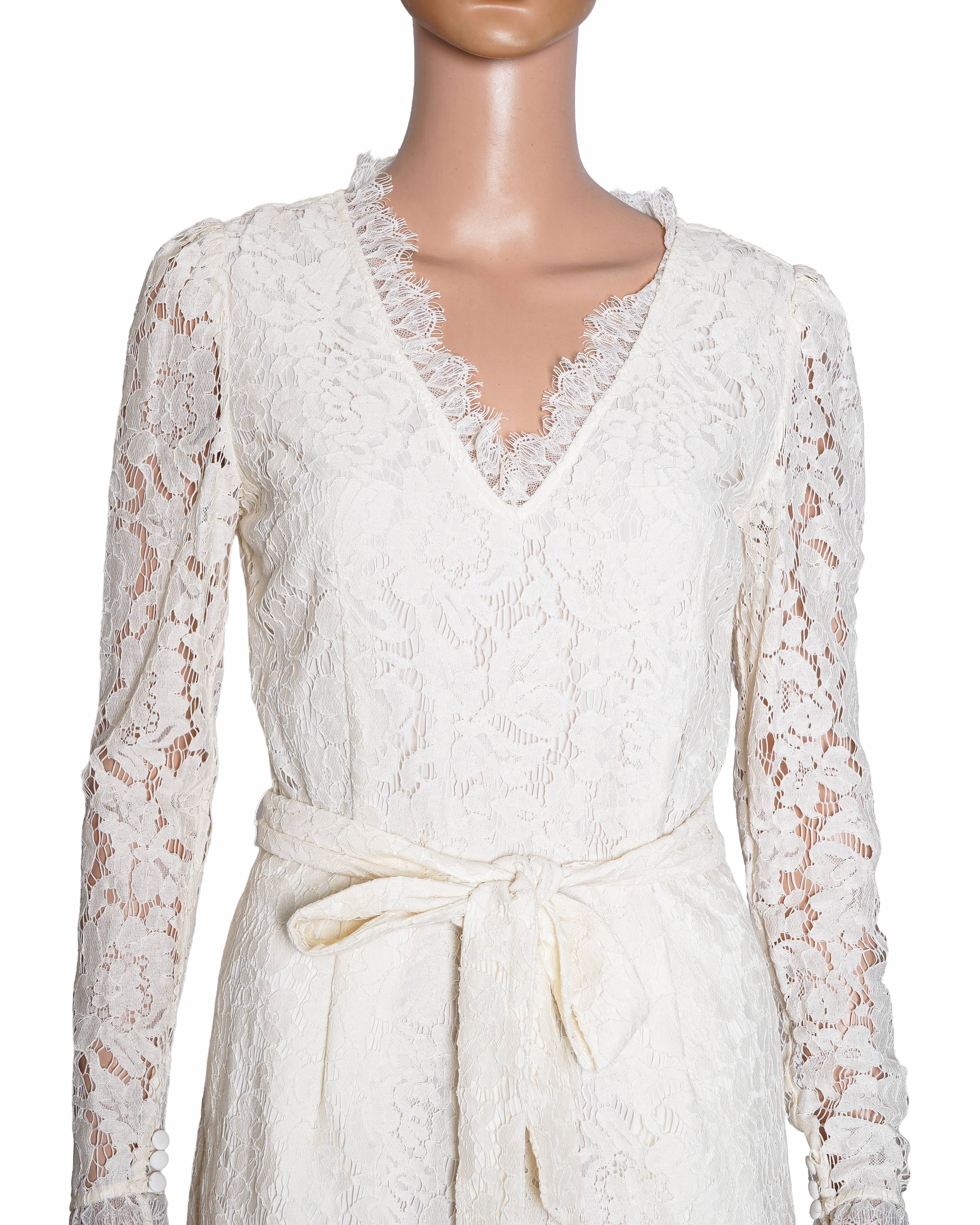 Temperley London V - Neck Lace Romper