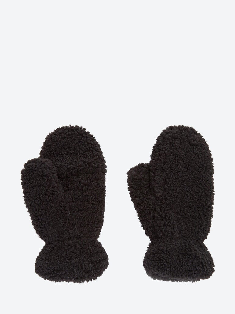 Apparis Coco luxe teddie gloves black