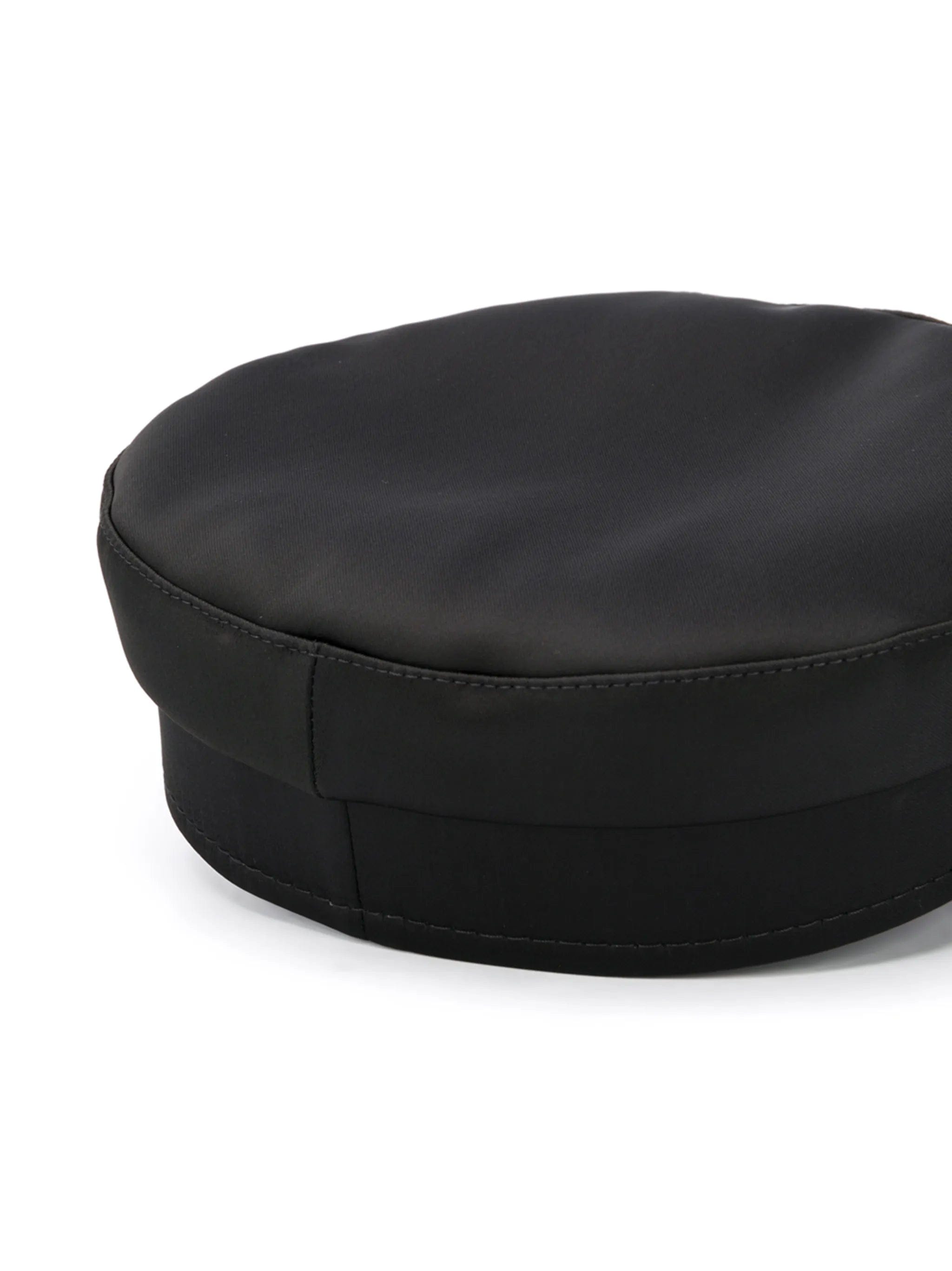 Ruslan Baginskiy rhinestone logo breton hat
