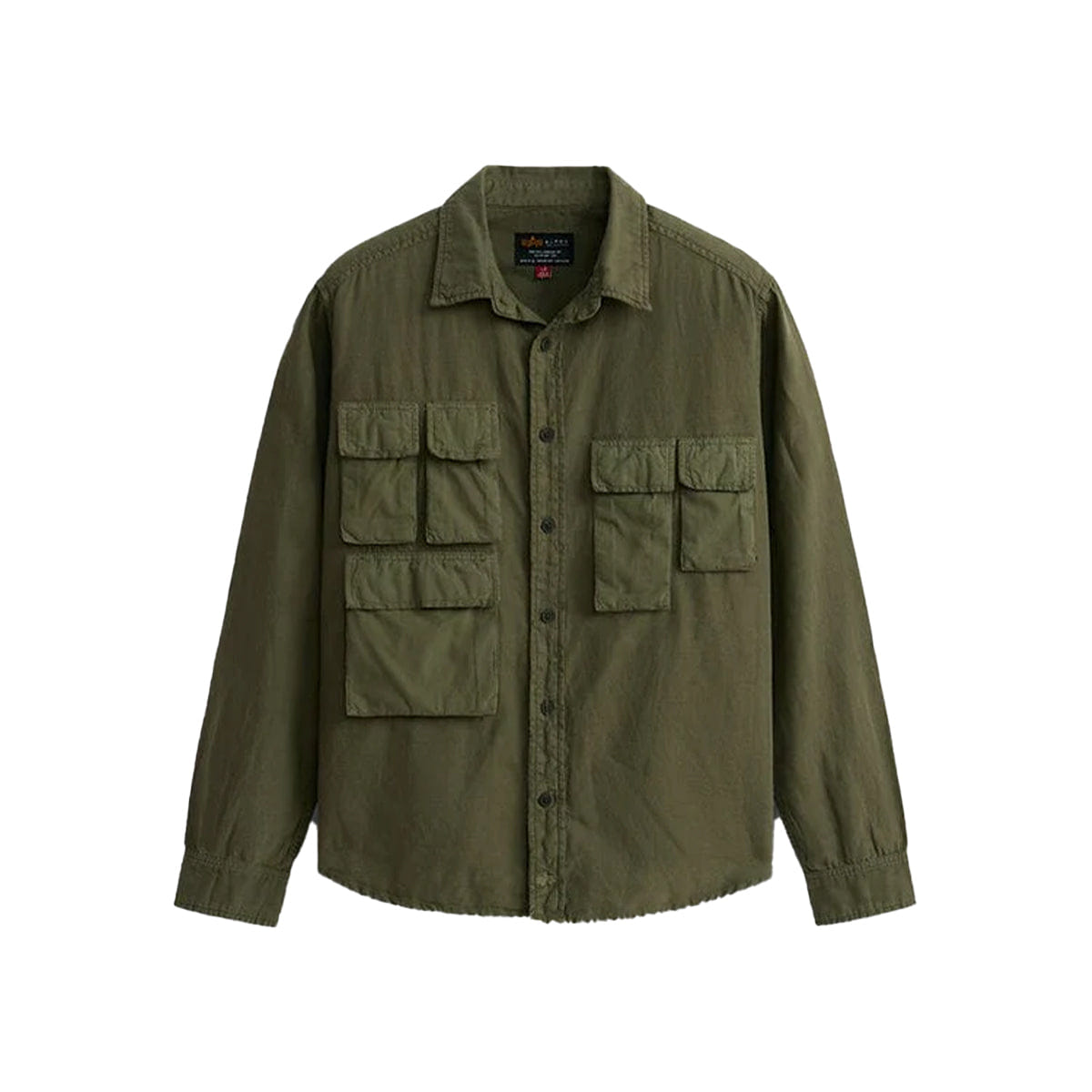 ALPHA Industries LONG SLEEVE MULTI POCKET SHIRT