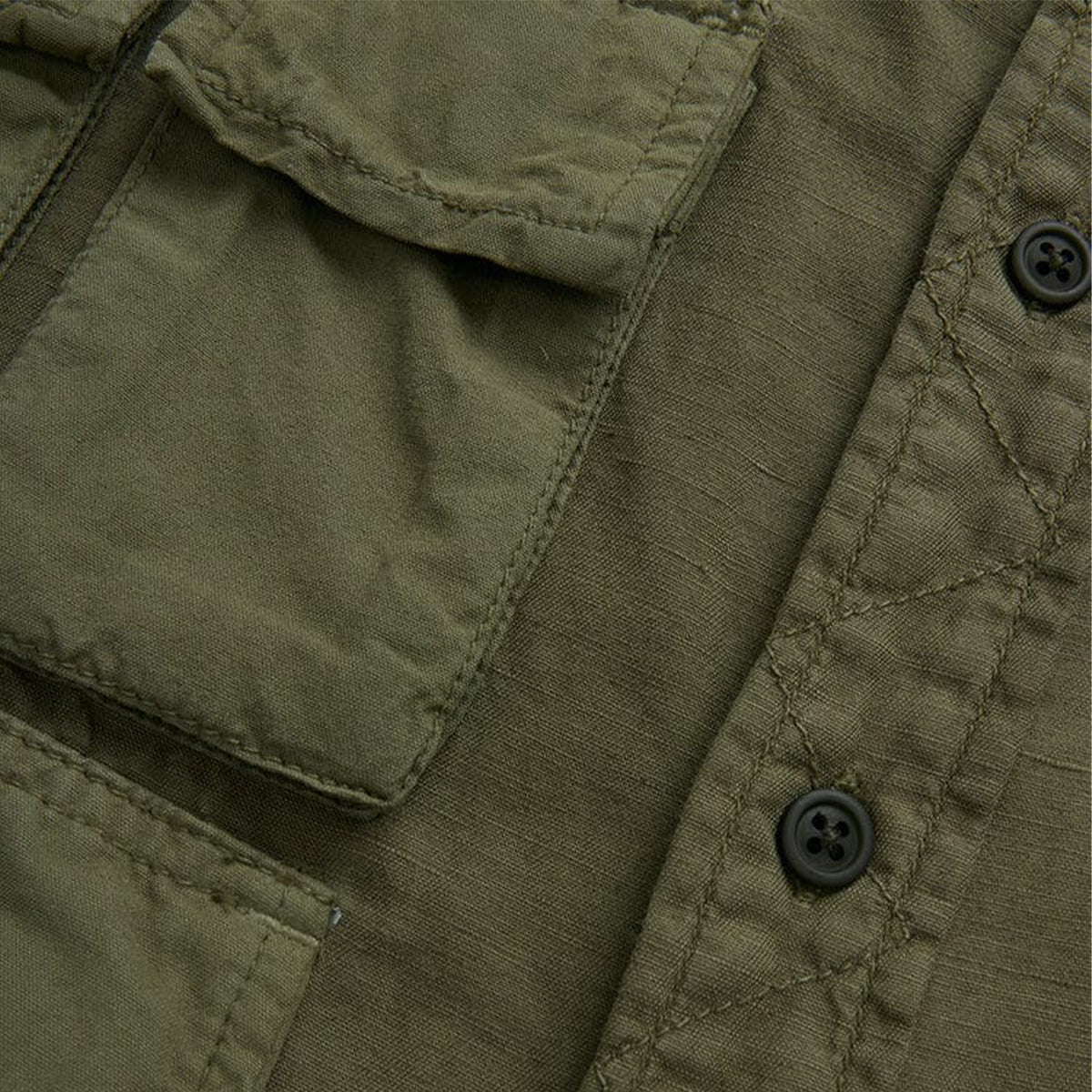 ALPHA Industries LONG SLEEVE MULTI POCKET SHIRT