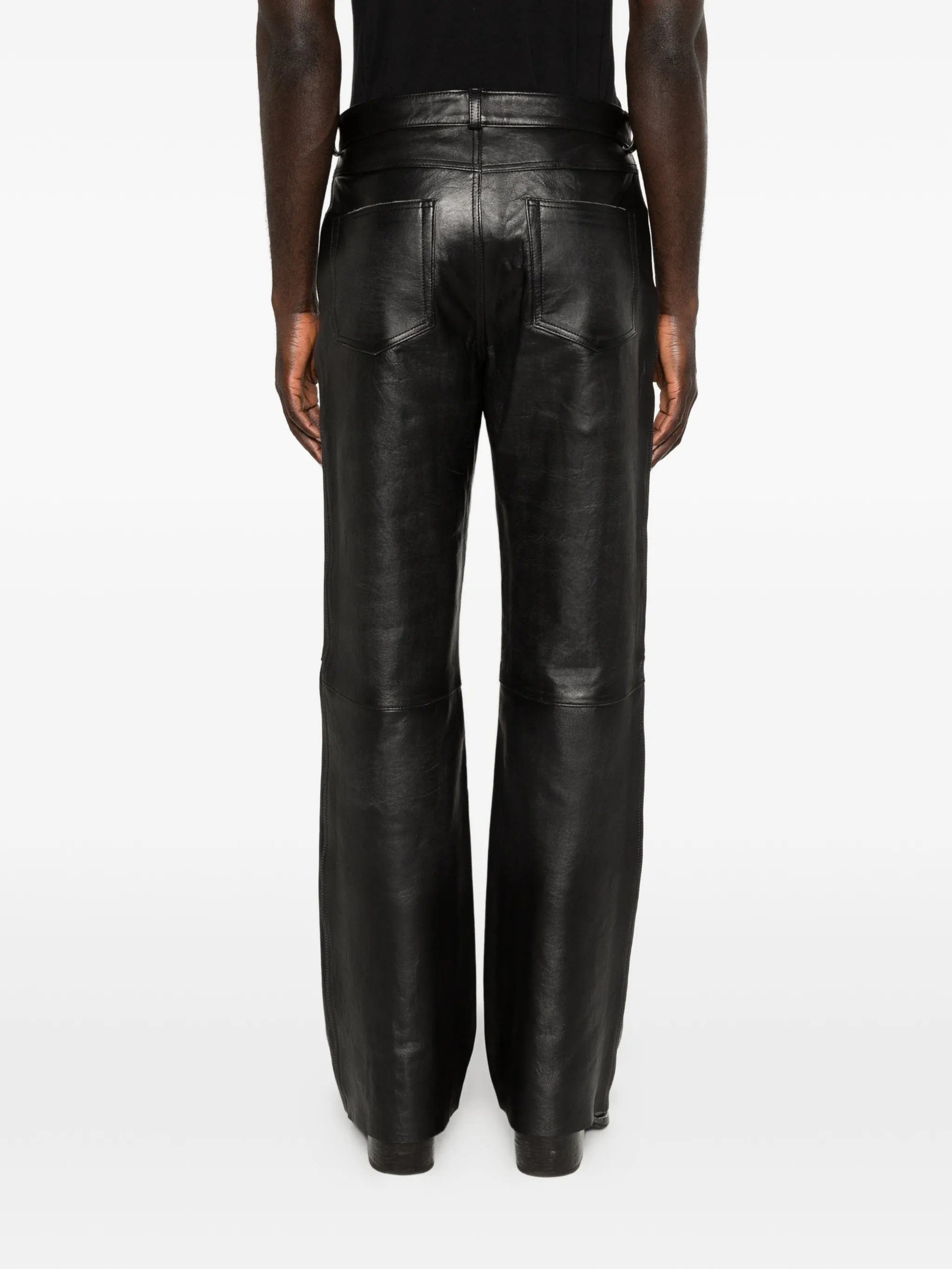 OUR Legacy Carlson Cut leather trousers